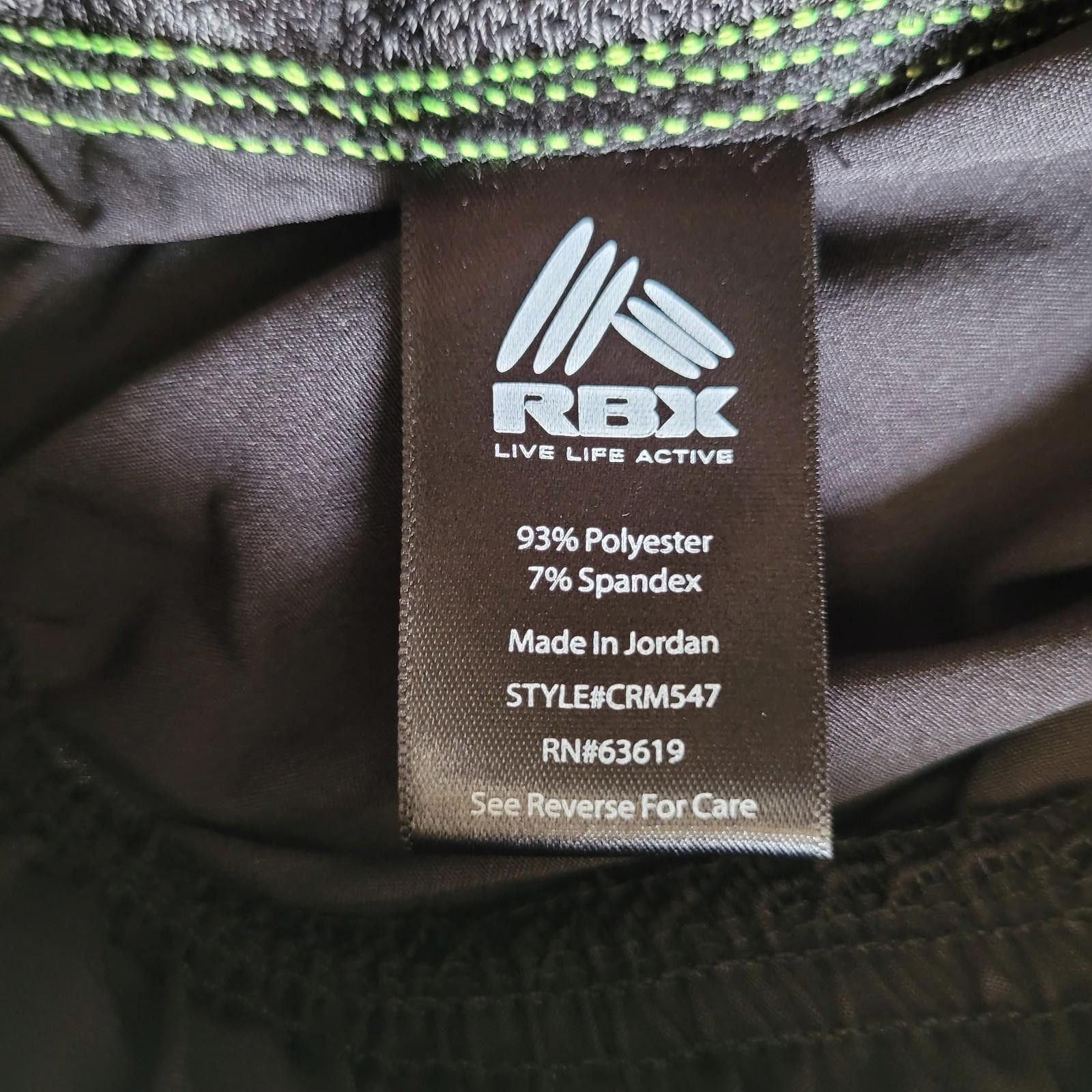 Other RBX Men’s Small Black Athletic Shorts Running Training Size US 30 / EU 46 - 5 Thumbnail