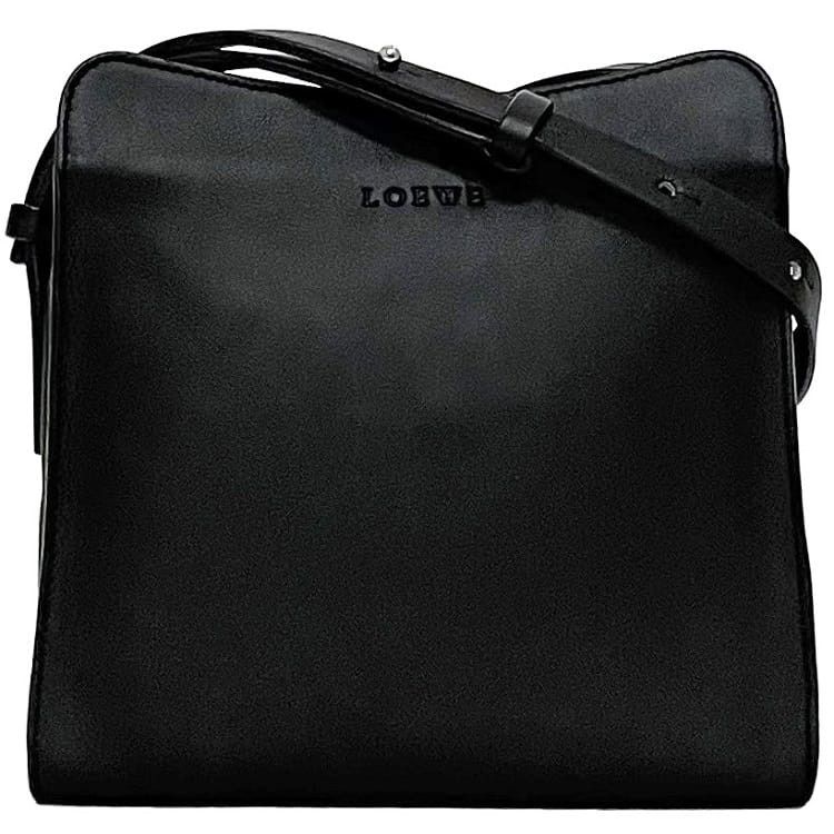 Loewe LOEWE Shoulder Bag Black Leather Size ONE SIZE - 1 Thumbnail