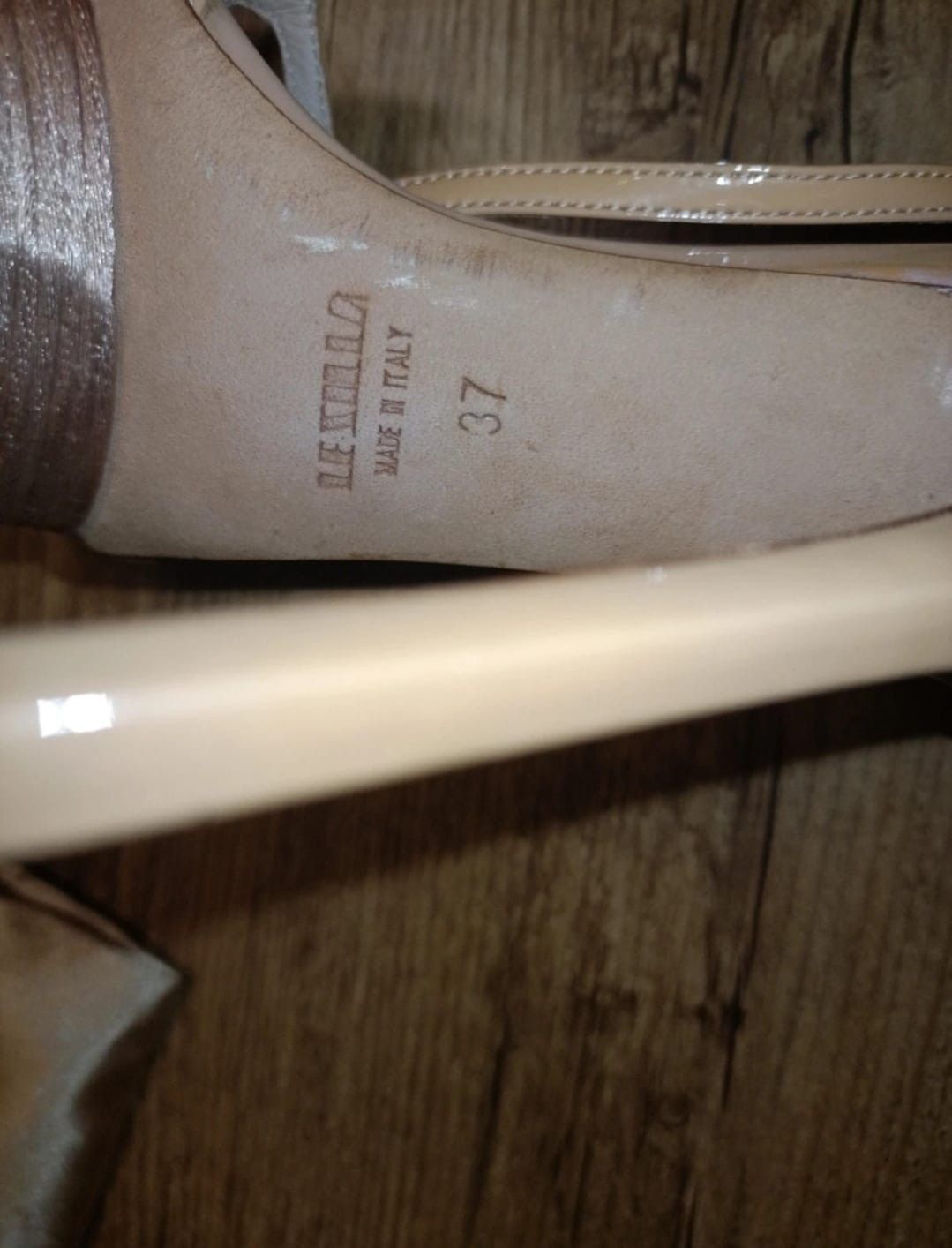 Le Silla High Heels Le Silla beige-cream size 37 (12cm) Size US 7 / IT 37 - 7 Thumbnail