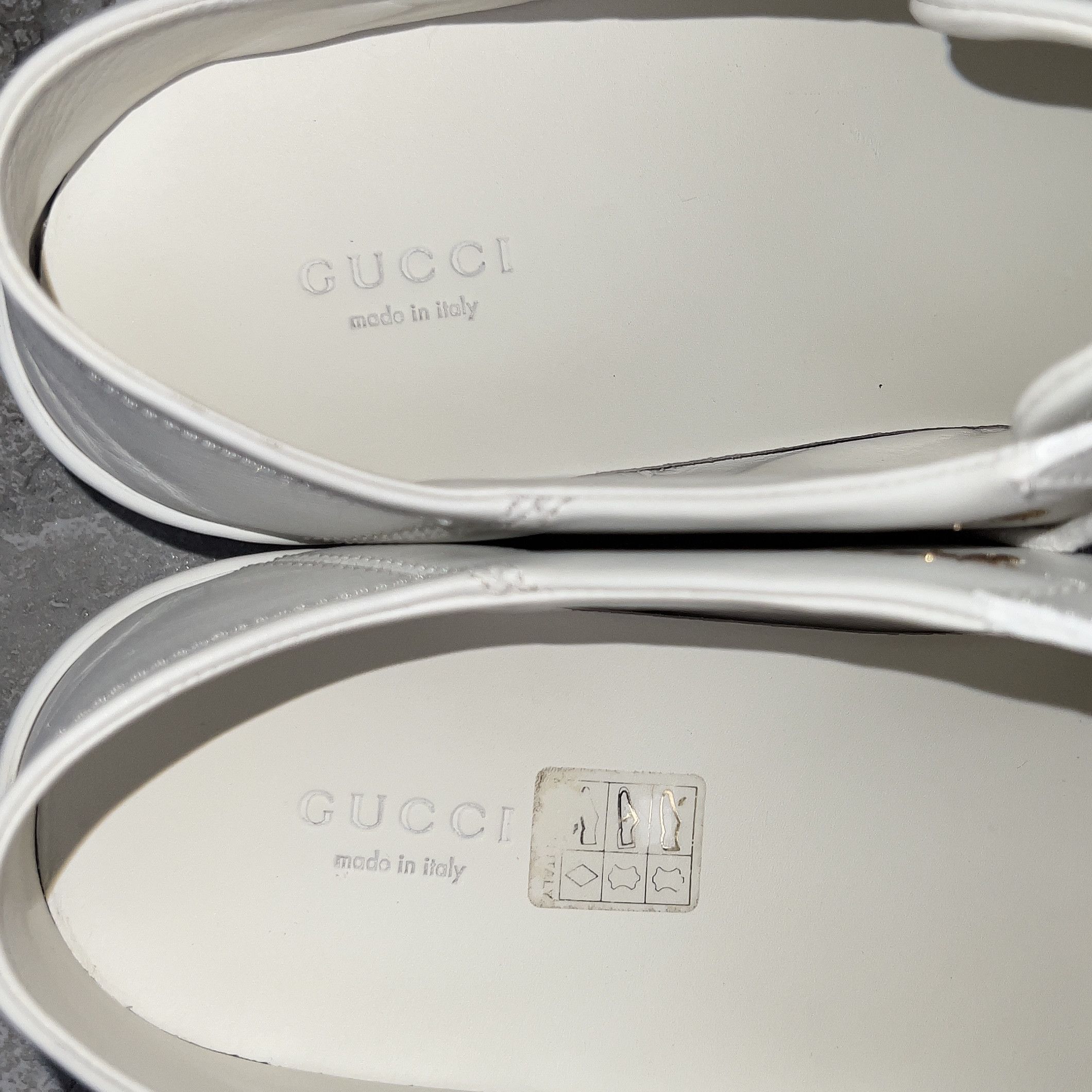 Gucci Ace Web Sneakers Stars Bees Embroidered Leather Size US 11 / IT 41 - 12 Thumbnail