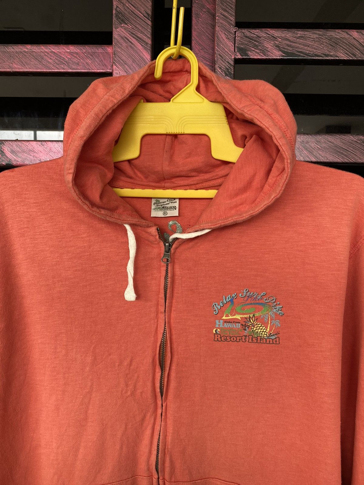 Vintage 🔥 Rare 🔥 Vintage Surf Piko Hoodie Embroidery Design Size US XL / EU 56 / 4 - 6 Thumbnail