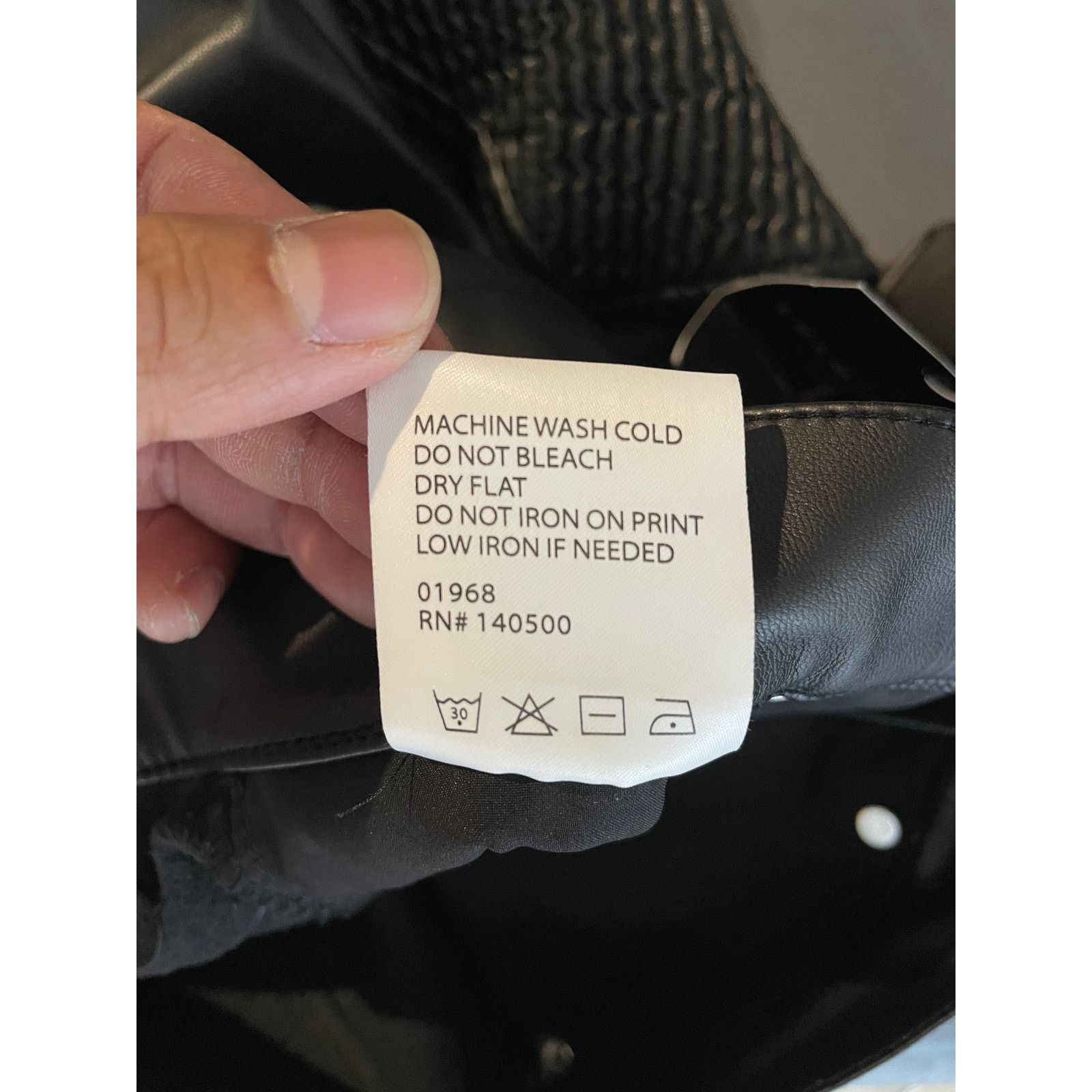 Rta RTA Black Leather Jeans Size US 30 / EU 46 - 4 Thumbnail