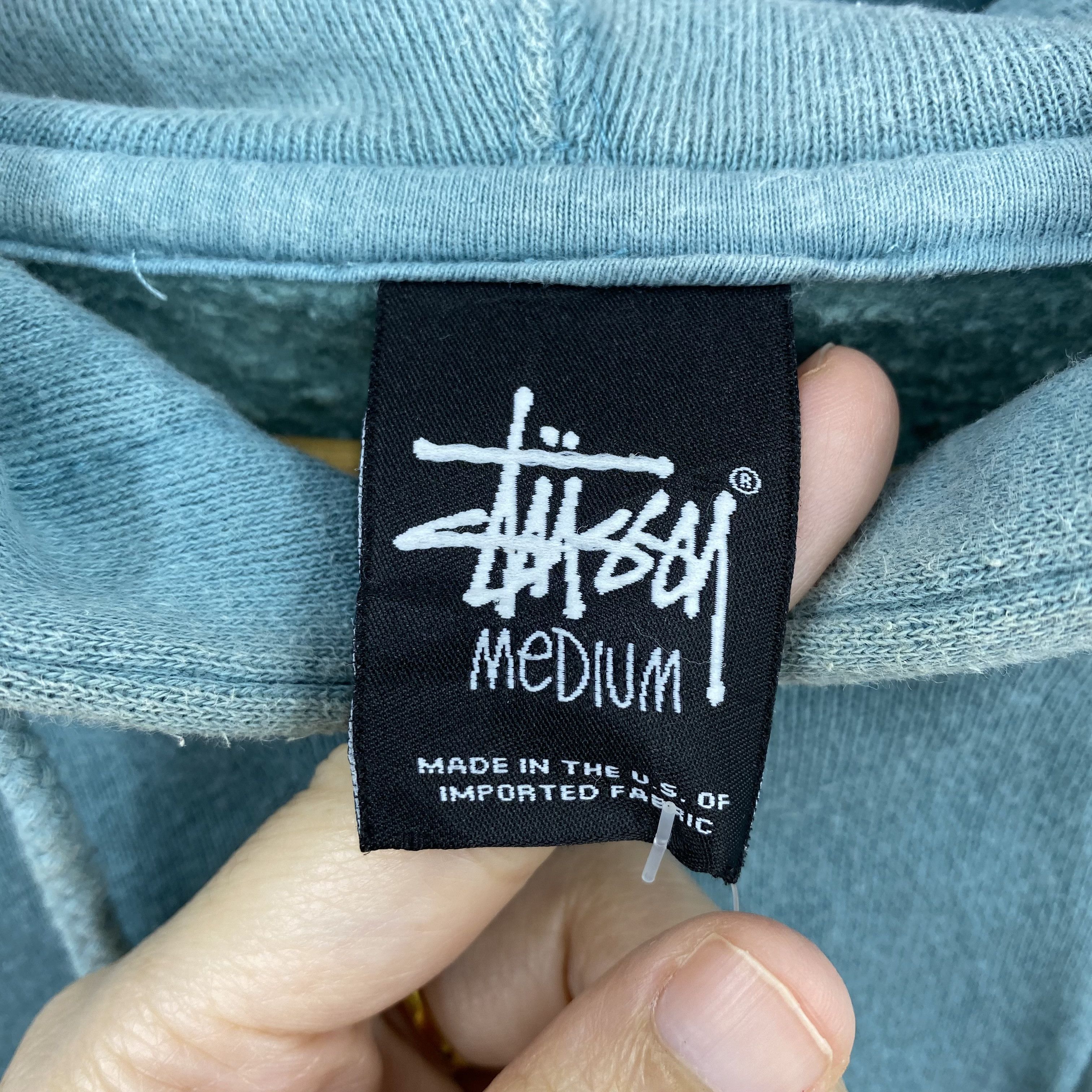 Stussy Vintage Y2K Stussy Pullover Hoodie Streetwear Sweatshirt Size US L / EU 52-54 / 3 - 9 Thumbnail