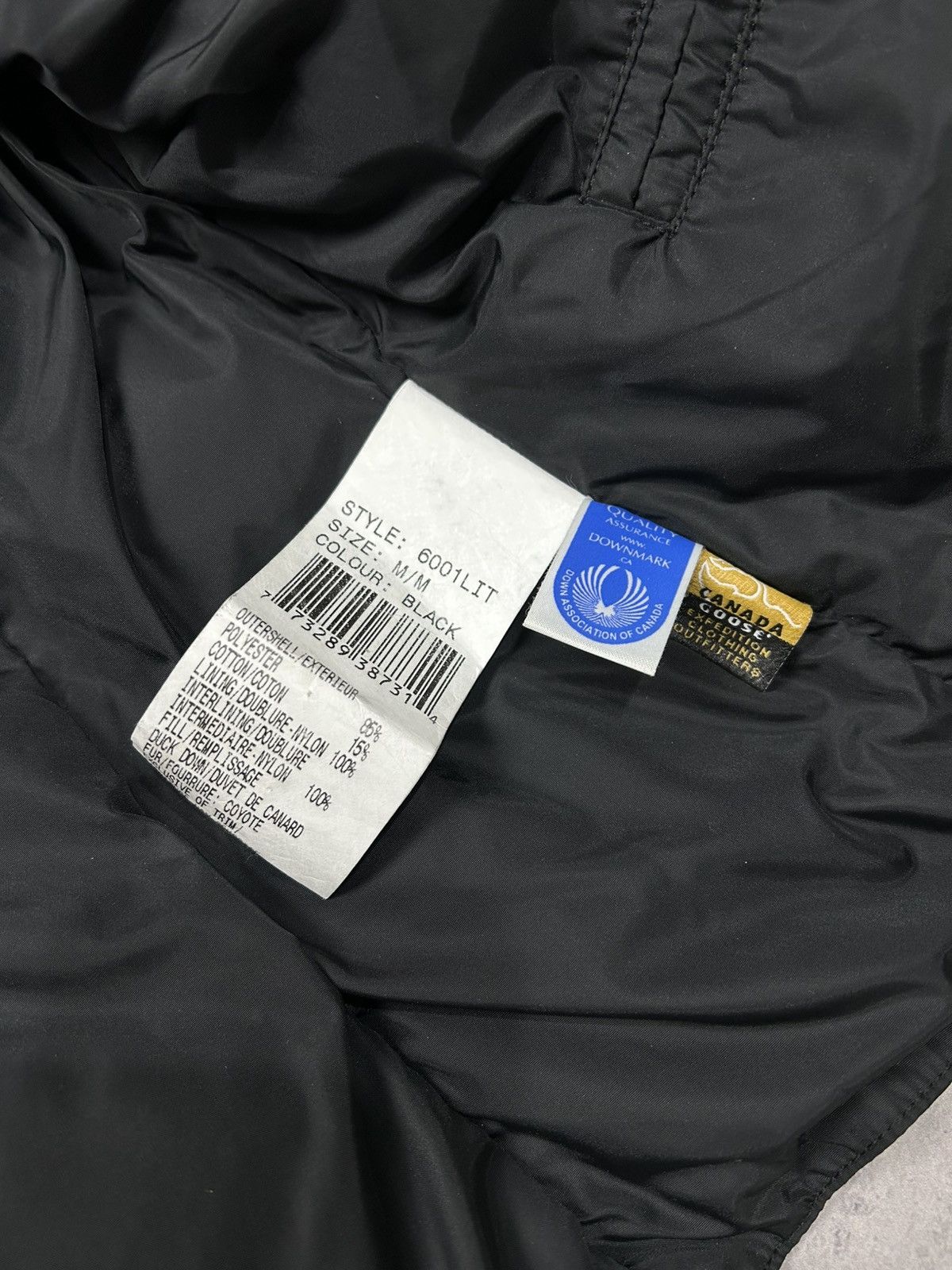 Canada Goose × Vintage Canada Goose Black Chilliwack Bomber Small Black Size S / US 4 / IT 40 - 16 Thumbnail