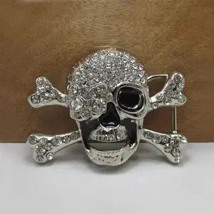 Other Rhinestones skull belt buckle ( no belt ) Size ONE SIZE - 1 Thumbnail