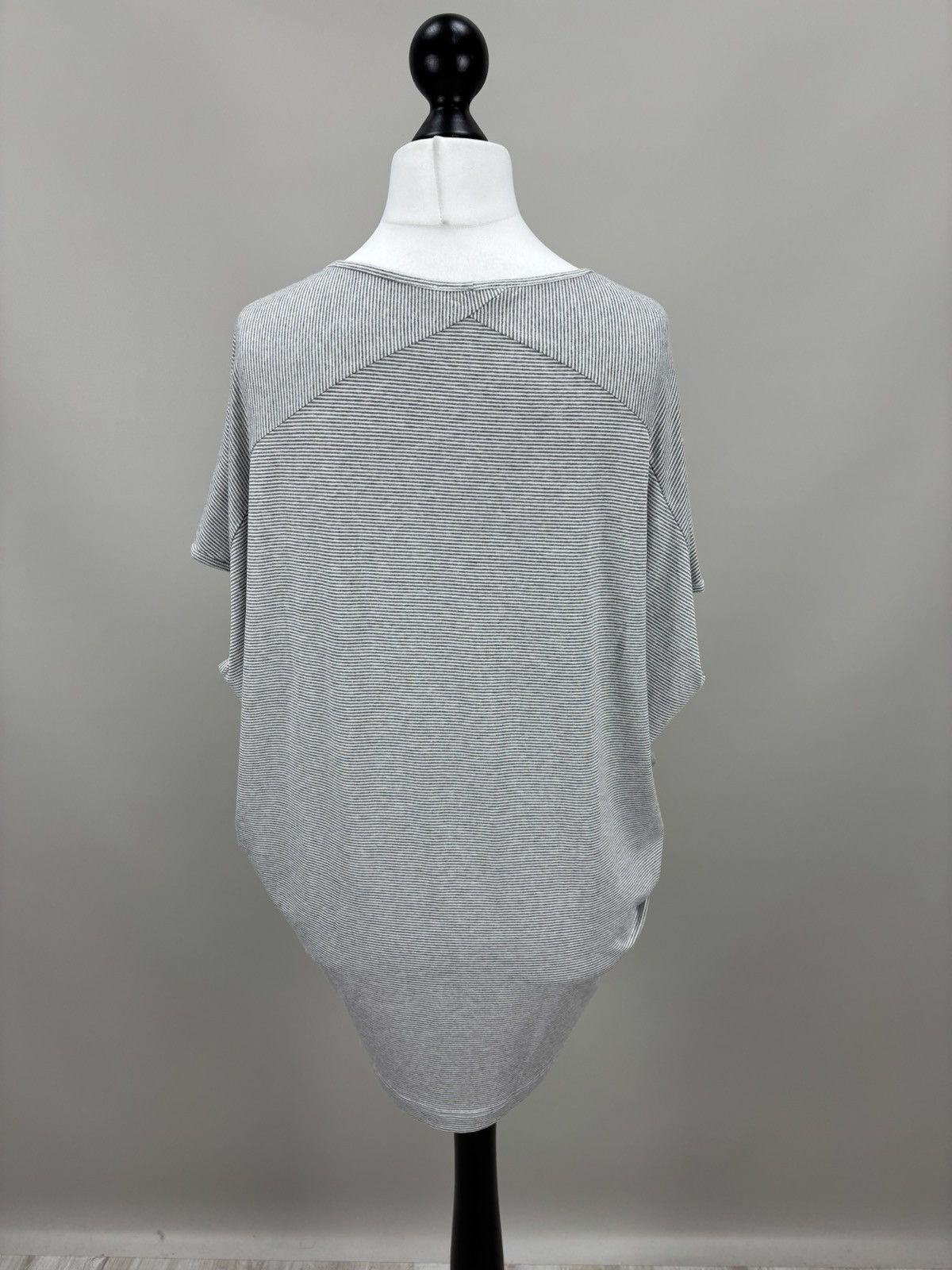 OSKA Womens t shirt OSKA Size 3 Color White/Gray Size L / US 10 / IT 46 - 6 Thumbnail