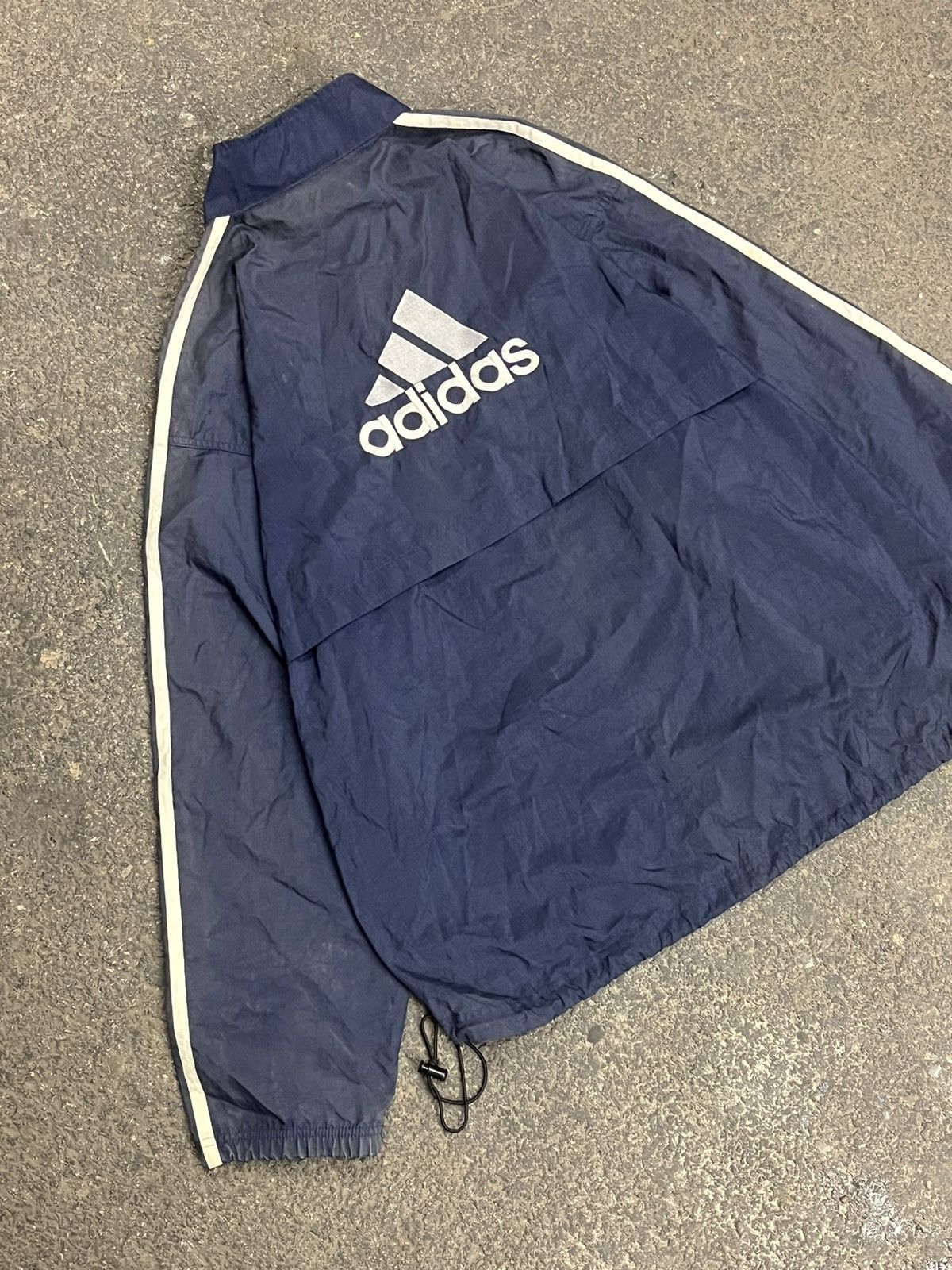 Adidas × Vintage Adidas vintage lightweight track jacket drill hype faded Size US XL / EU 56 / 4 - 2 Thumbnail