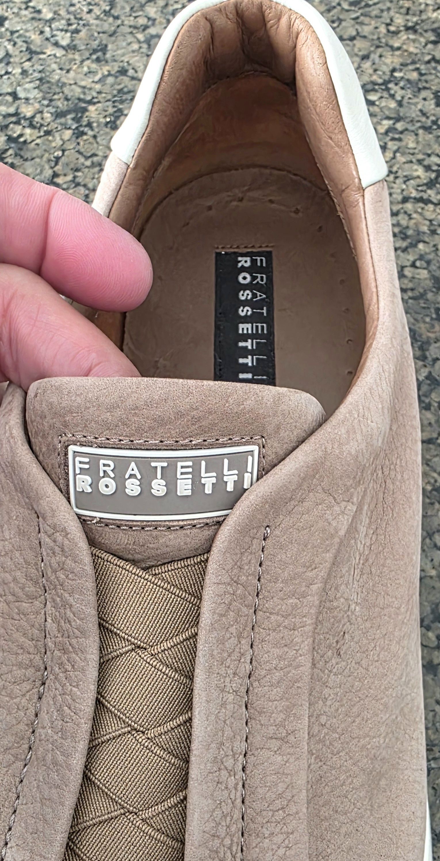 Fratelli Rossetti Fratelli Rossetti Nubuck Sneakers Sz 11.5 12.5 US Designer Size US 12.5 / EU 45-46 - 4 Thumbnail