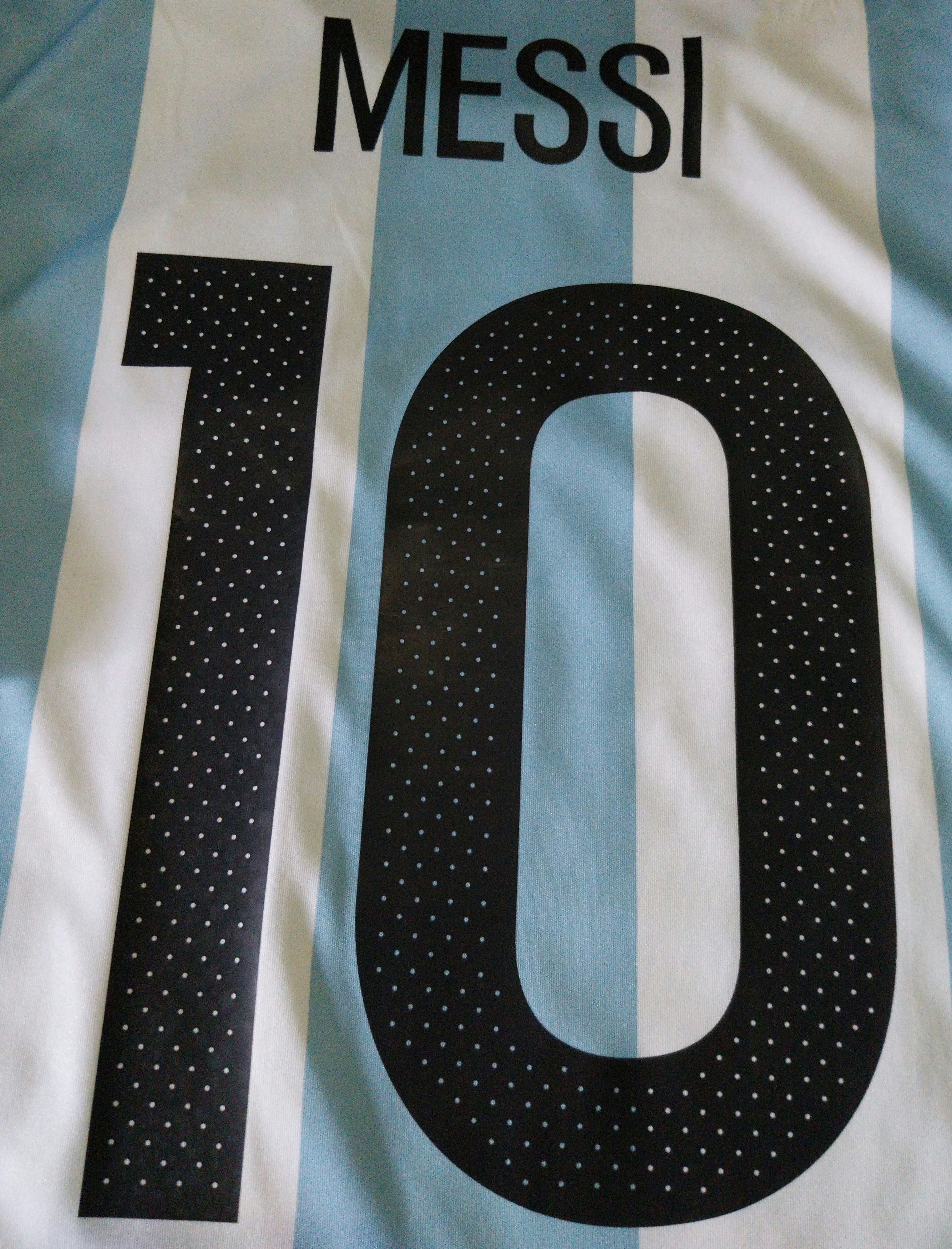 Adidas Argentina home 2016/2017 lionel messi jersey football Size US M / EU 48-50 / 2 - 10 Thumbnail