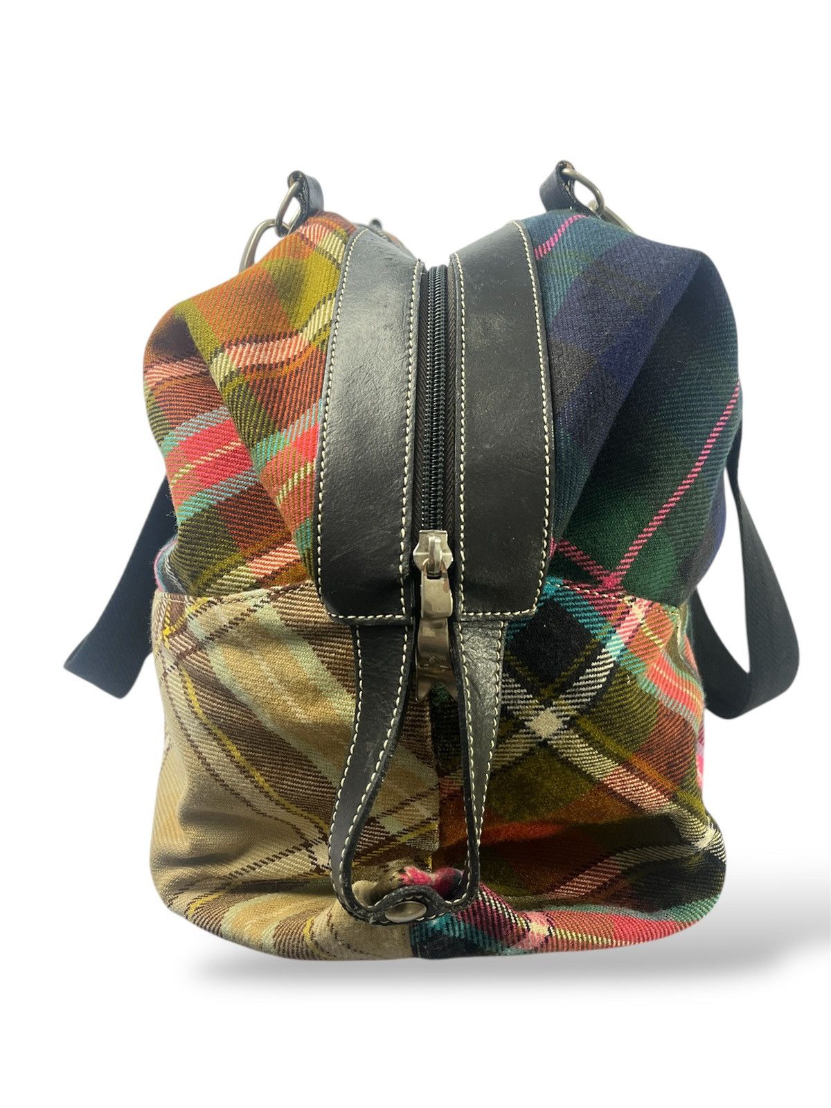 Vivienne Westwood Wool Tartan Shoulder bag Size ONE SIZE - 5 Thumbnail