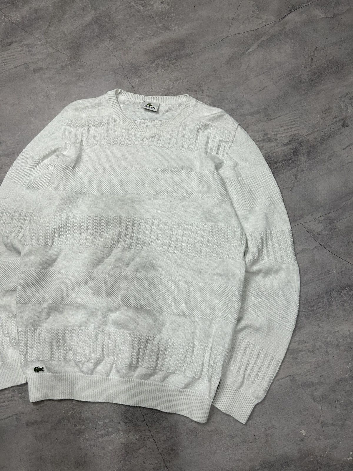 Lacoste × Vintage Vintage Lacoste Knit Sweater Size US M / EU 48-50 / 2 - 3 Thumbnail