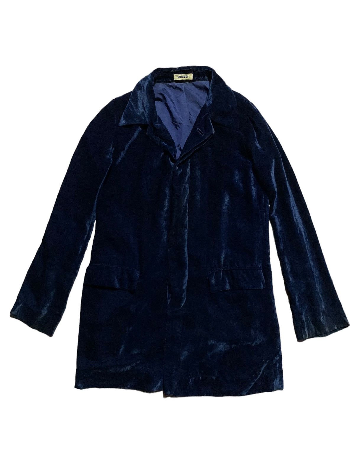 Issey Miyake × Zucca Vintage issey miyake Zucca velvet hidden button blazer coat Size US M / EU 48-50 / 2 - 1 Thumbnail