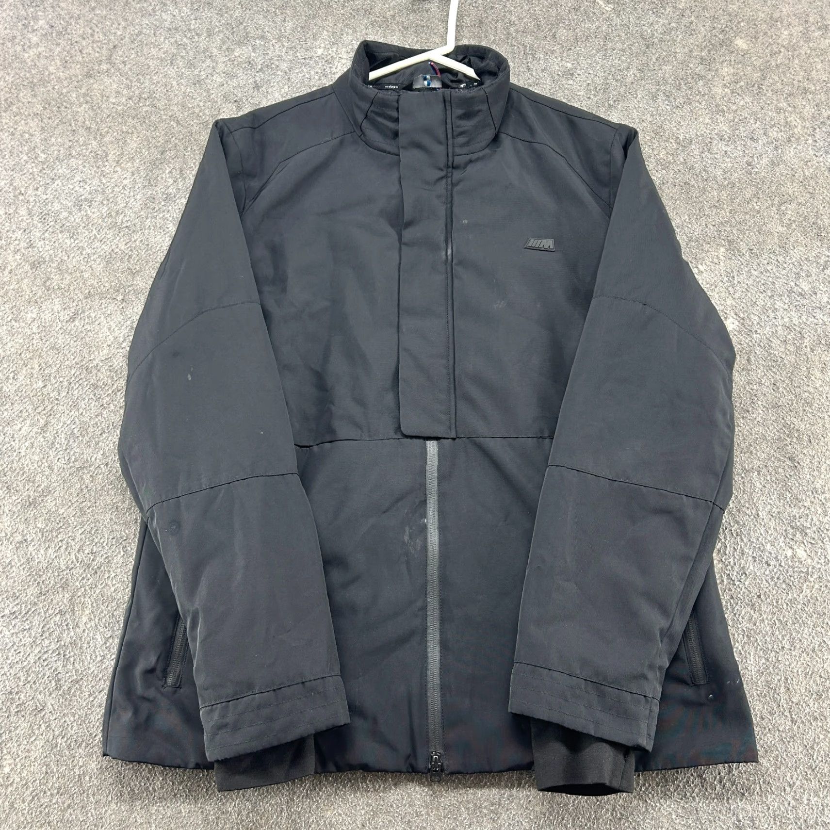 BMW VINTAGE BMW Jacket Mens L Black Parka Windbreaker Snow Snowboard Polyester Cars M Sport Size US L / EU 52-54 / 3 - 2 Thumbnail