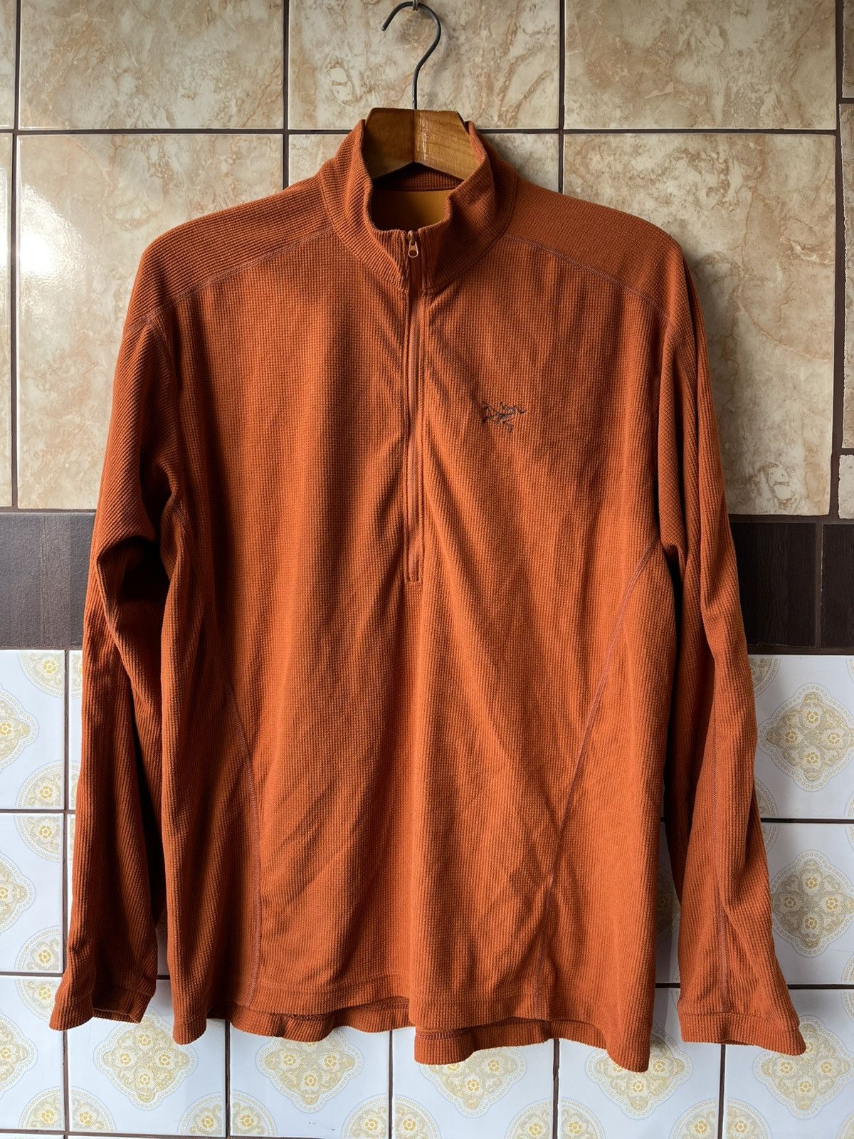 Arc'teryx Arcteryx vintage waffle fleece pullover polartec Size US XL / EU 56 / 4 - 1 Thumbnail