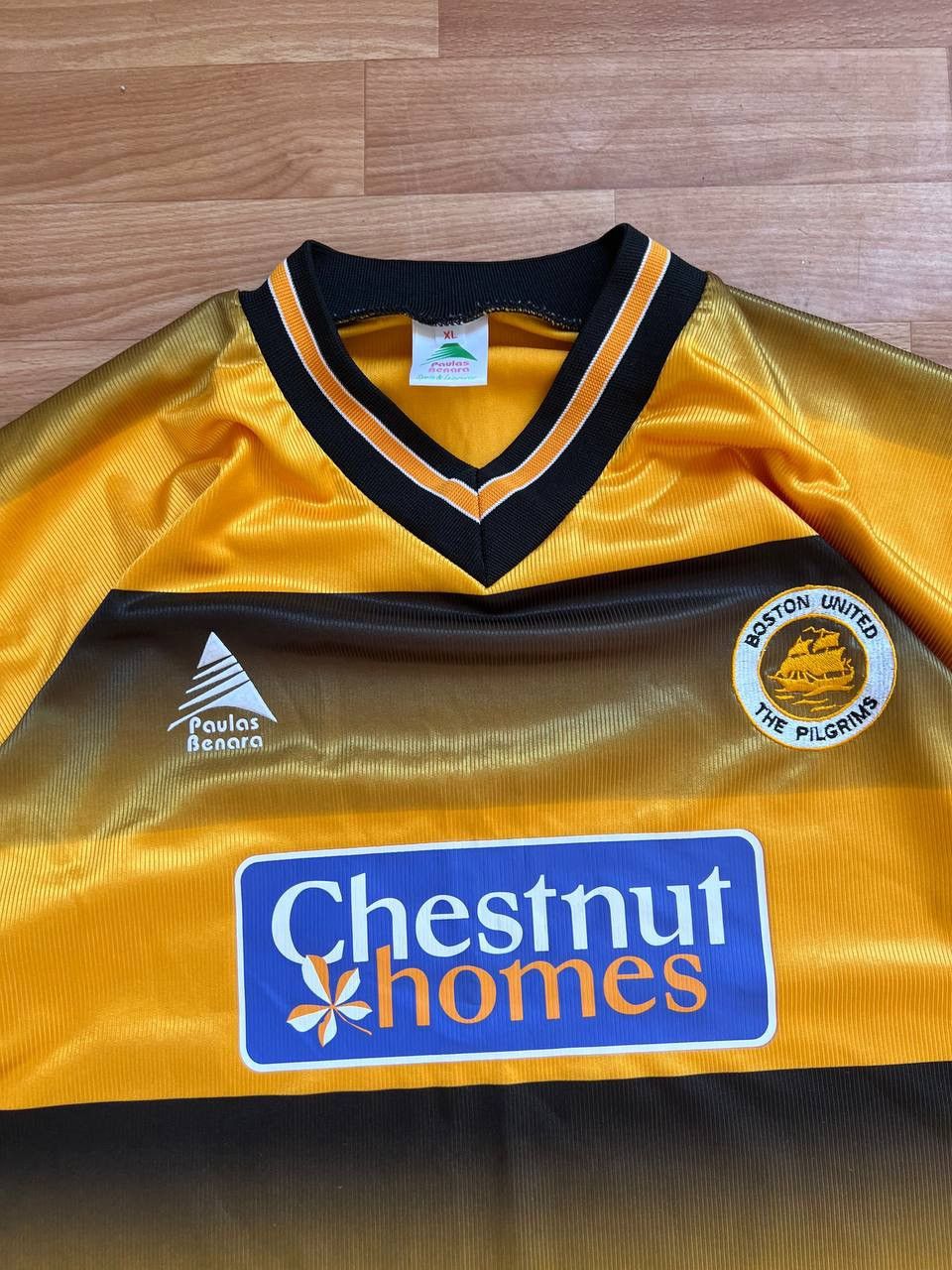 Vintage 2004 BOSTON UNITED HOME SOCCER JERSEY FOOTBALL SHIRT RARE Size US XL / EU 56 / 4 - 4 Thumbnail