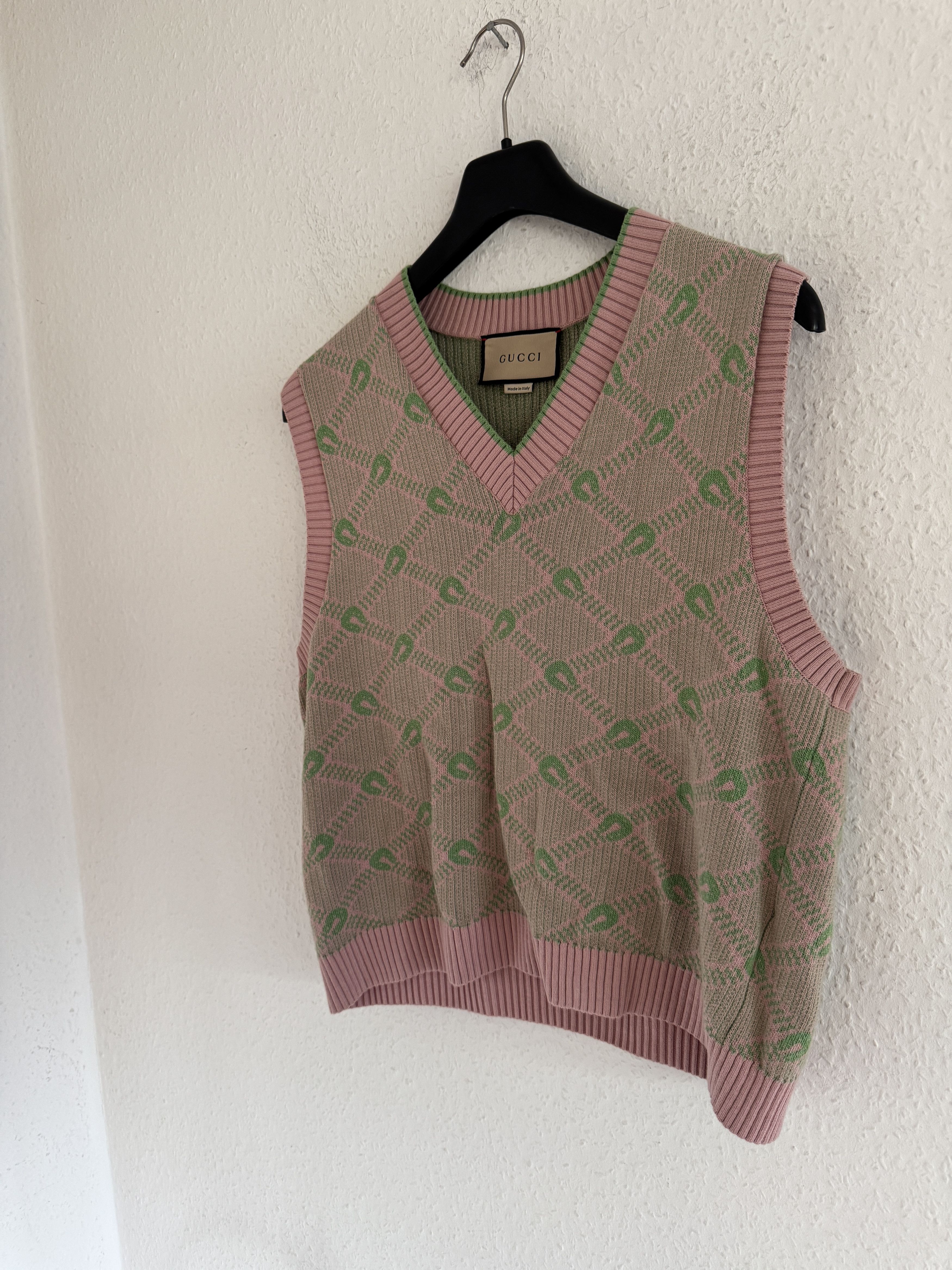 Gucci Horseshoe Knit Vest Size US S / EU 44-46 / 1 - 2 Thumbnail
