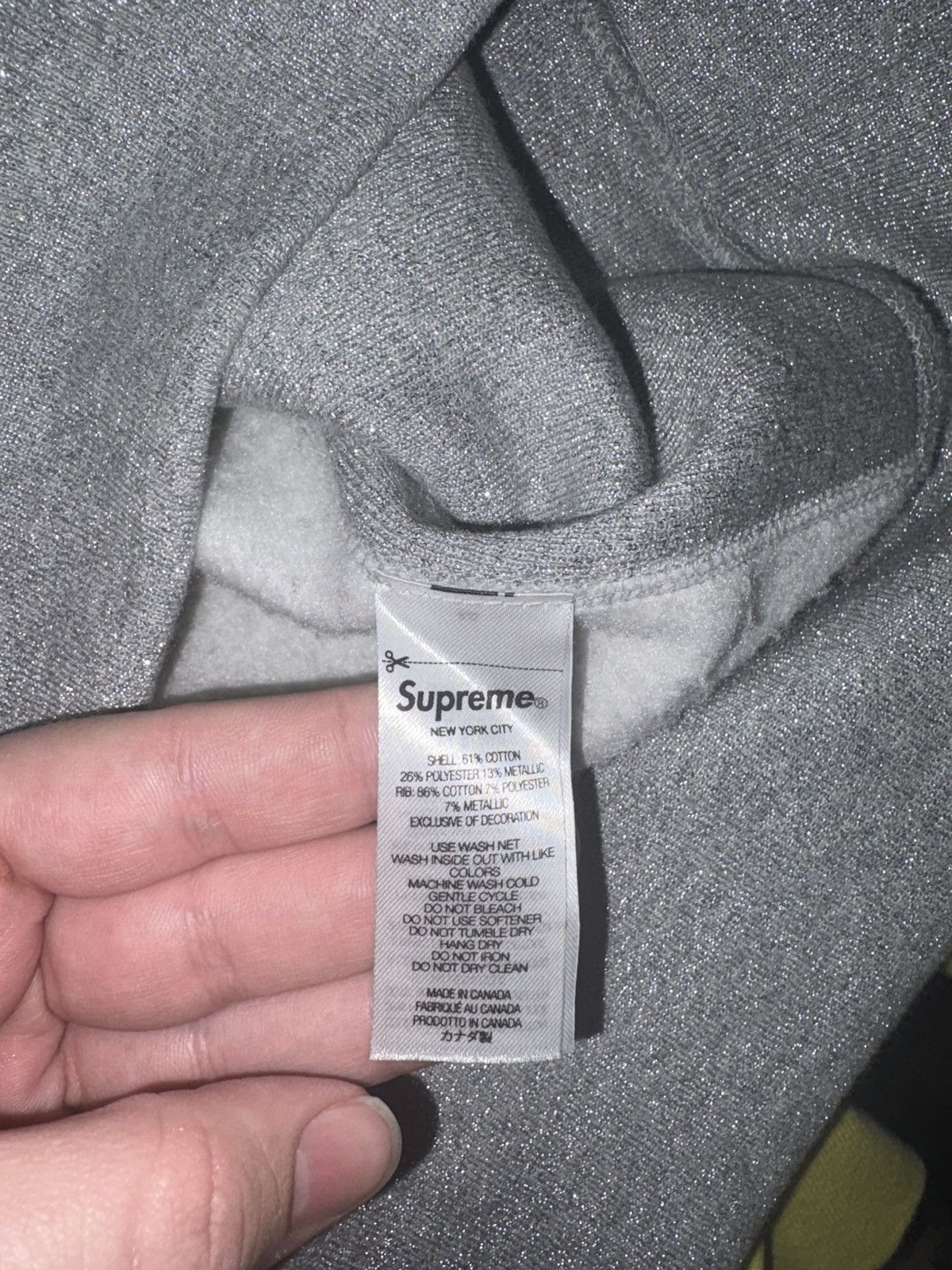Supreme Supreme Glitter Arc Hoodie SS23 Size US XXL / EU 58 / 5 - 8 Thumbnail