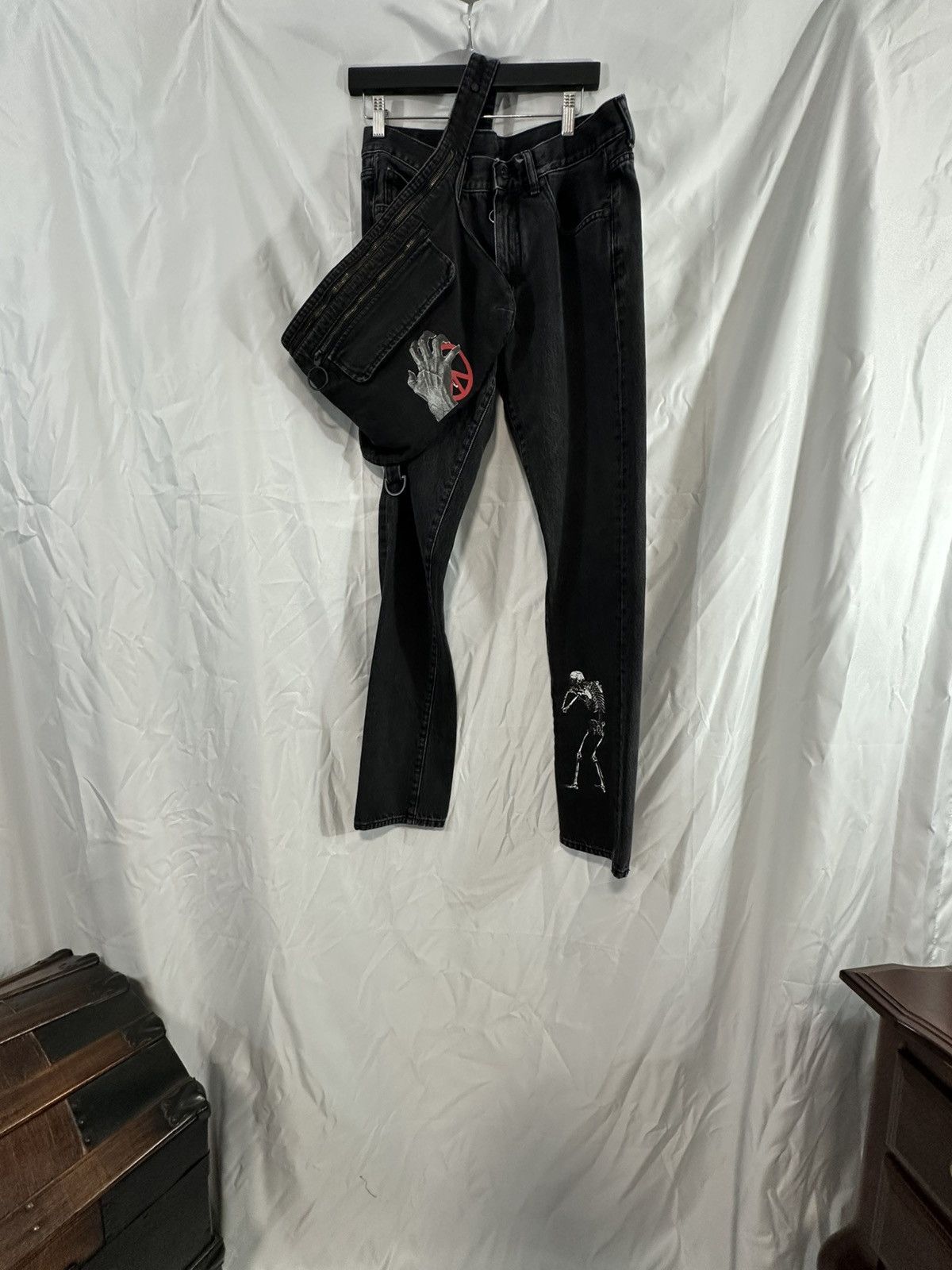 Off-White Off White Sick Denim & Bag Size US 31 - 1 Thumbnail