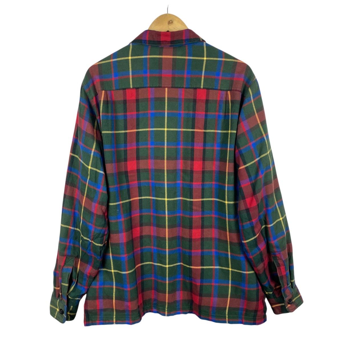 Japanese Brand × Vintage 💥LL BEAN PLAID WORKER SHIRT Size US XL / EU 56 / 4 - 6 Thumbnail
