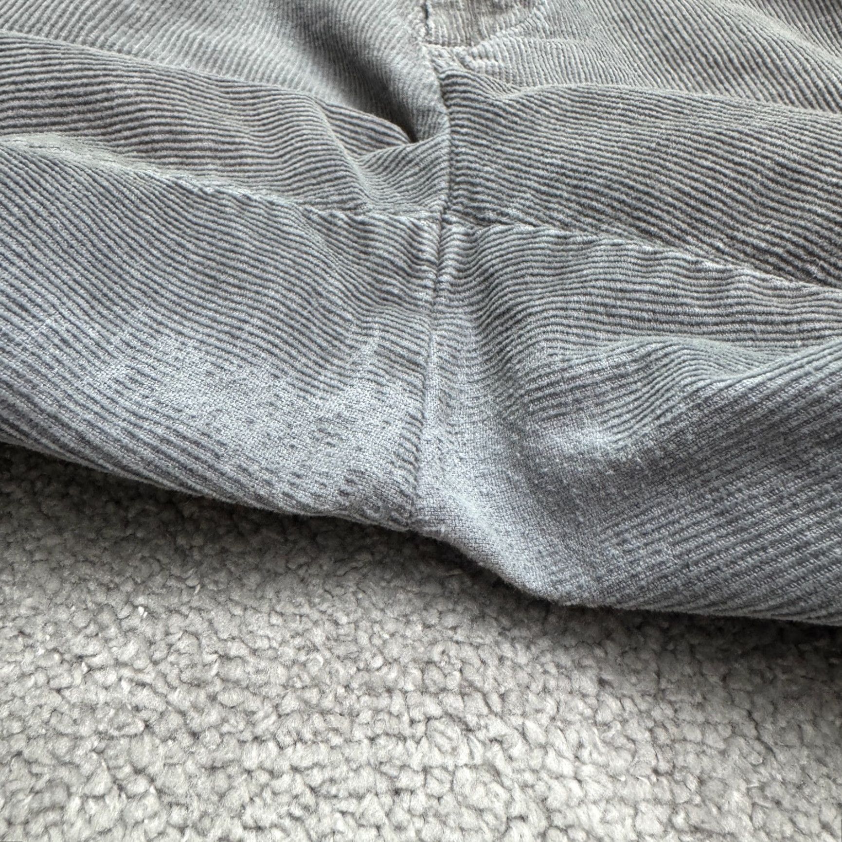 Dockers DOCKERS D3 Classic Corduroy Khaki Pants 36x29 Gray Cotton Straight Mens Size US 36 / EU 52 - 5 Thumbnail