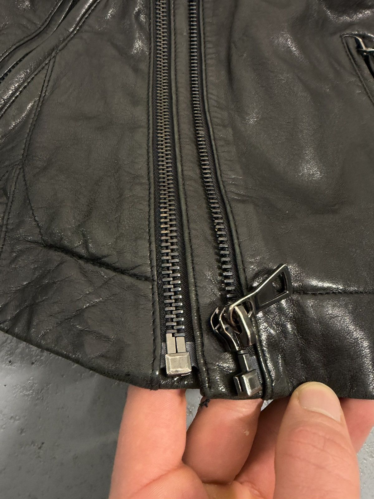 Yves Salomon Avant-garde Yves Salomon Multi-zip Lamp Leather Biker Jacket Size S / US 4 / IT 40 - 8 Thumbnail