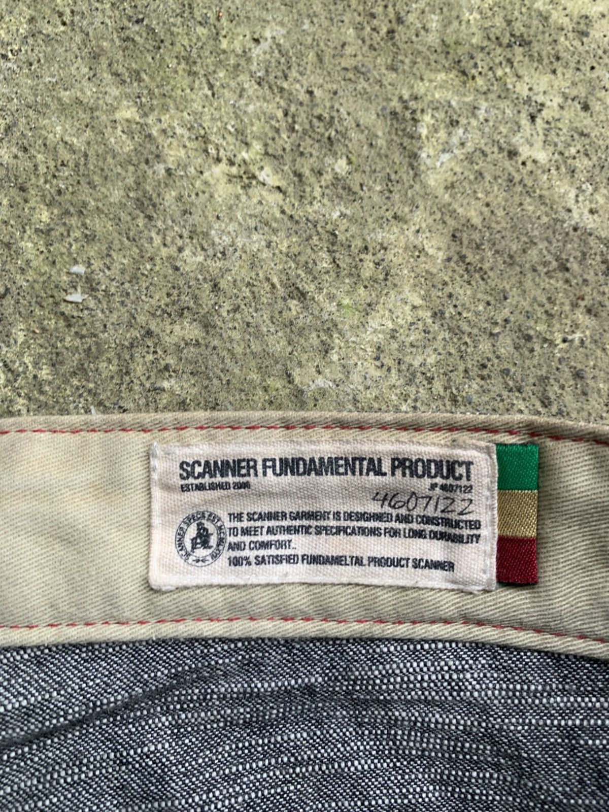Japanese Brand Scanner fundamental product denim pants Size US 34 / EU 50 - 6 Thumbnail