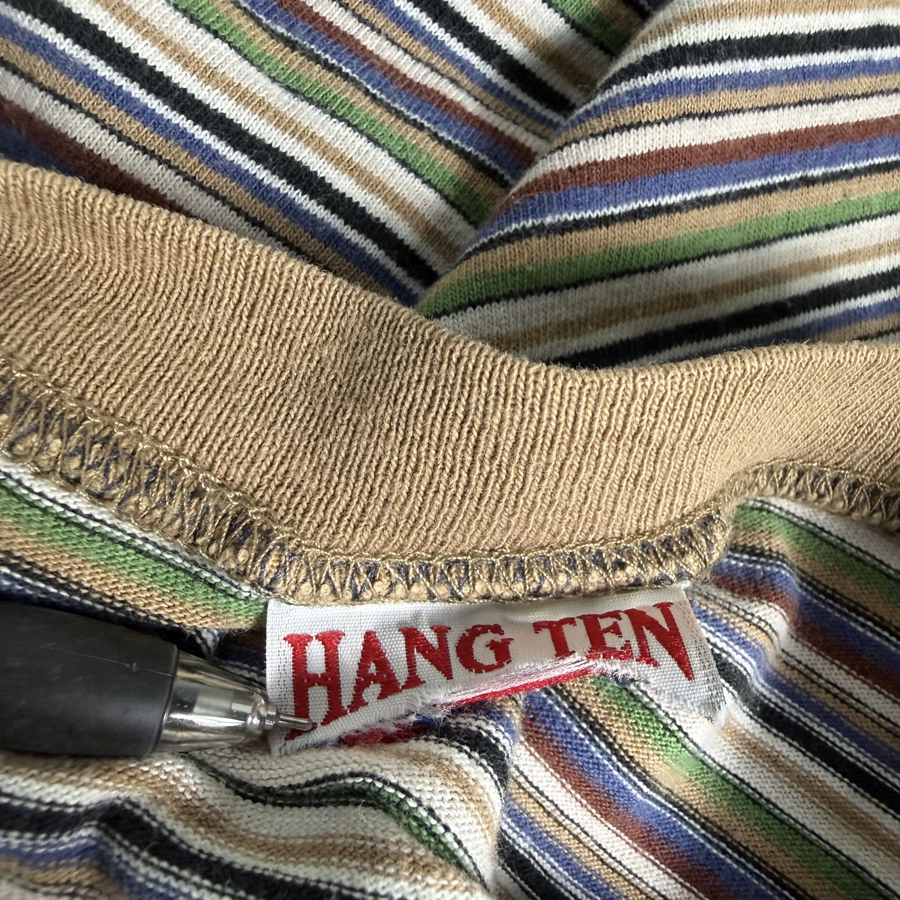 Hang Ten 🔥RARE🔥Vintage Hang Ten Stripes T-shirt Single Stich Size US M / EU 48-50 / 2 - 6 Thumbnail