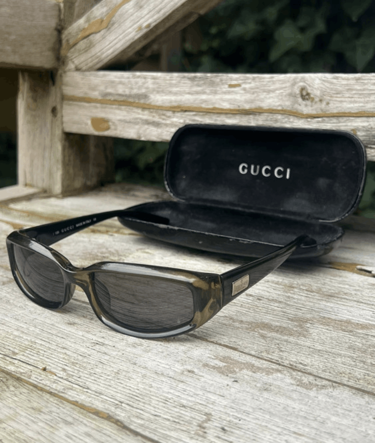 Gucci × Streetwear × Vintage 90s Gucci Sunglasses Vintage Cat Eye