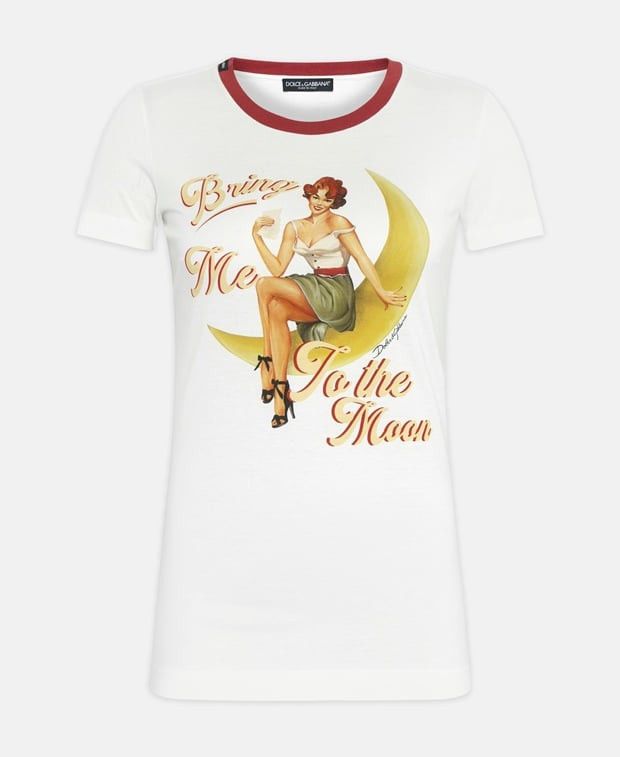 Dolce & Gabbana T-shirt Size XXS / US 00 / IT 34 - 1 Thumbnail