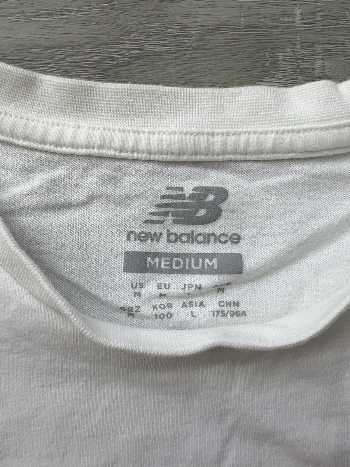 New Balance New Balance The Intelligent Choice Tee T-Shirt White Medium Size US M / EU 48-50 / 2 - 3 Thumbnail