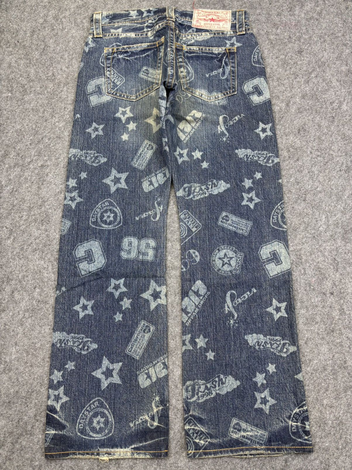 Japanese Brand CO&LU Japan Full Print Denim Hysteric Design Denim F749 Size US 30 / EU 46 - 19 Thumbnail