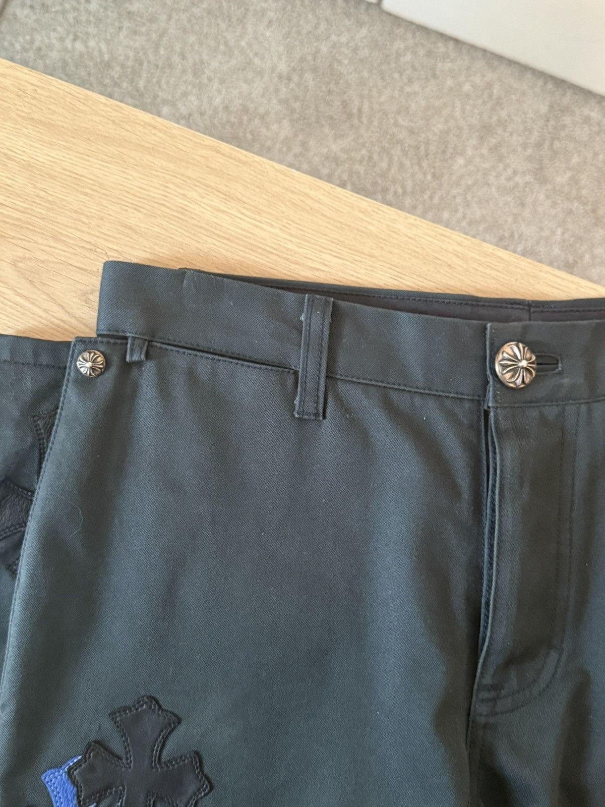 Chrome Hearts Chrome Hearts Spiderman Cross Patch Chinos Size US 34 / EU 50 - 15 Thumbnail