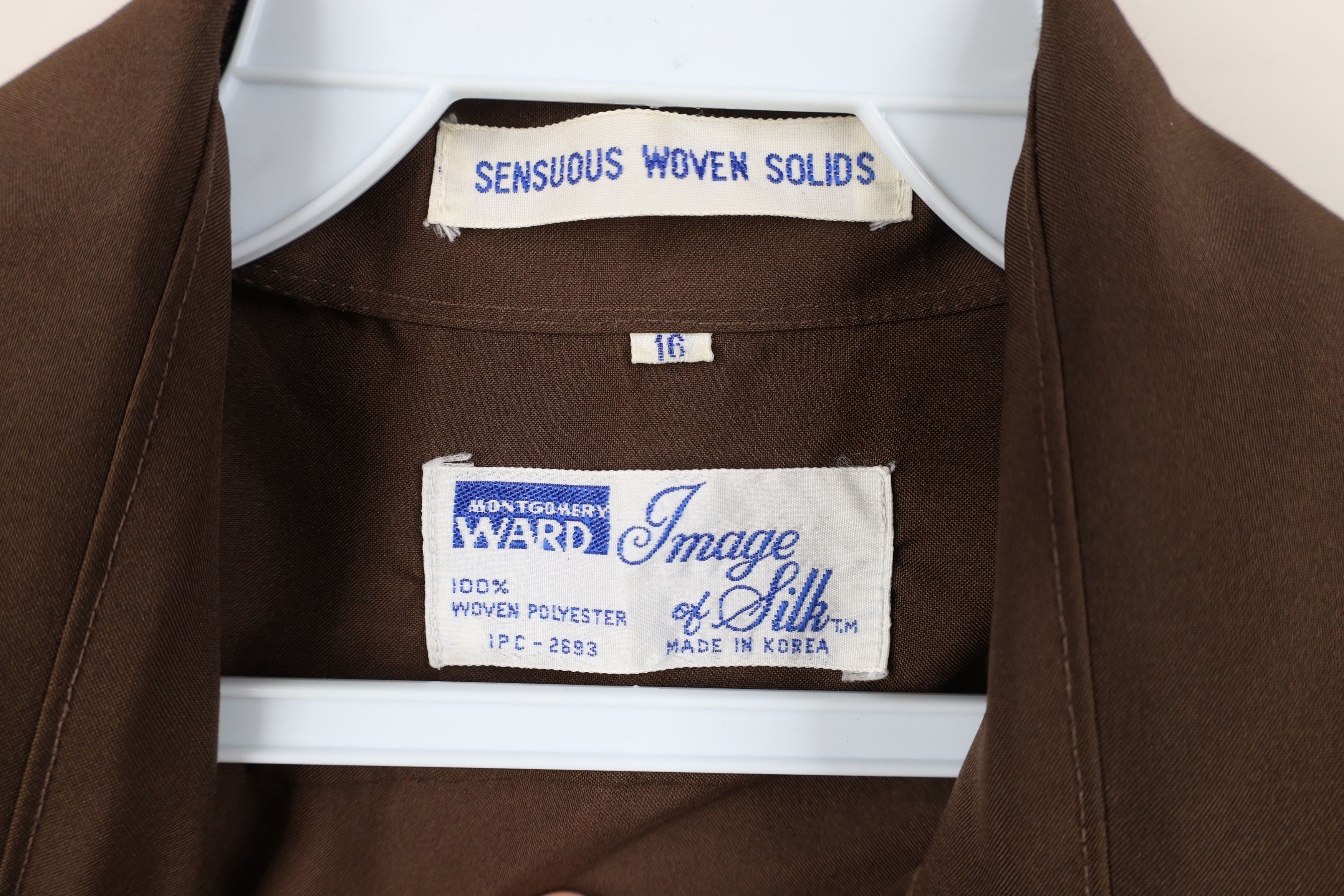 Vintage Vintage 70s Streetwear Touch Short Sleeve Button Shirt Brown Size US M / EU 48-50 / 2 - 10 Thumbnail