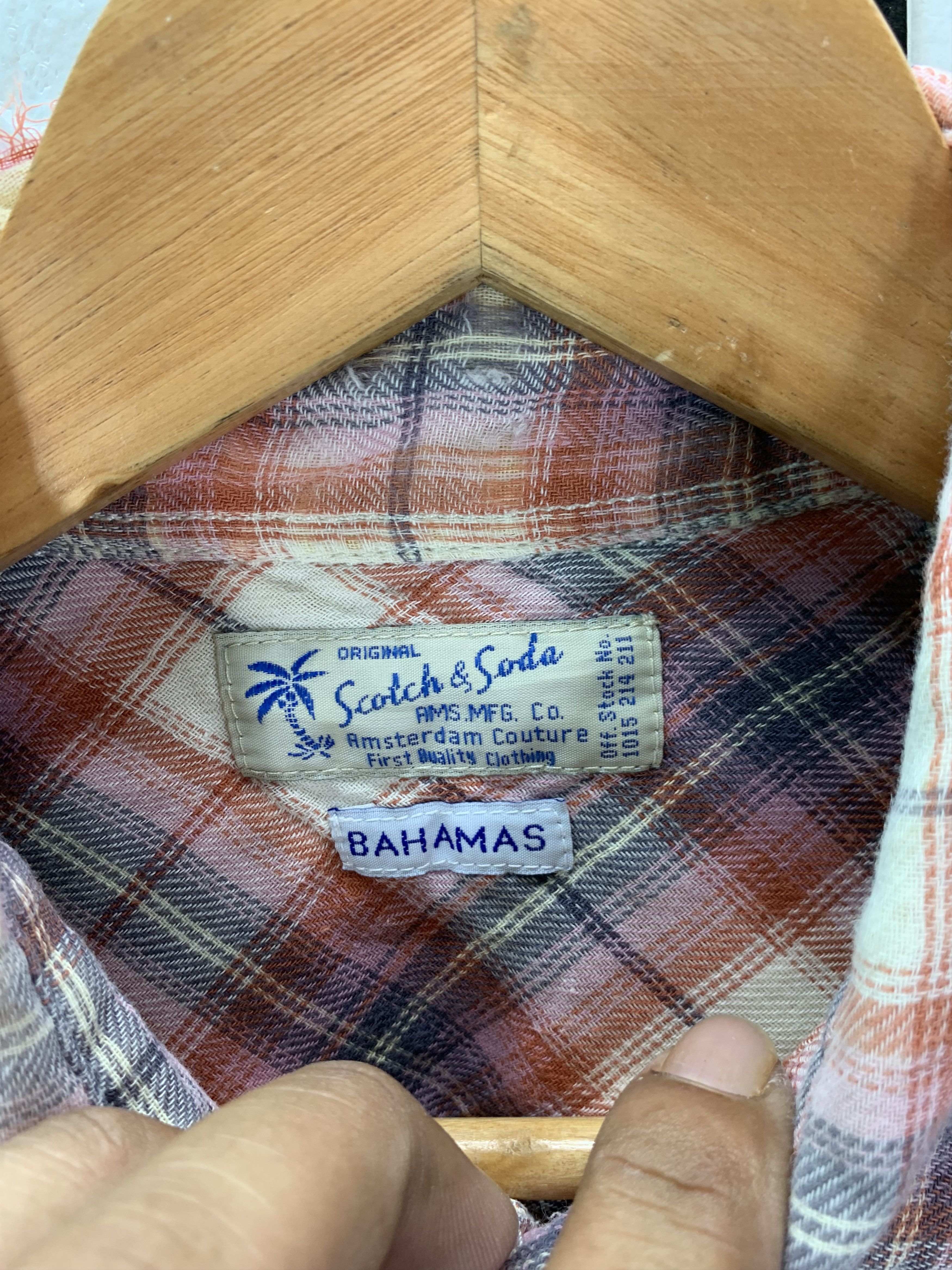 Vintage Vintage Distressed Scotch Soda flannel MGF.CO Size US M / EU 48-50 / 2 - 10 Thumbnail