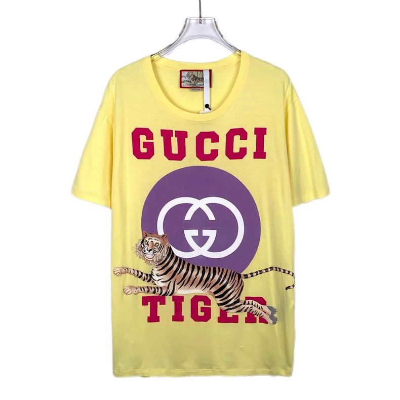 Gucci Gucci Chinese New Year series logo tiger print round neck y Size US XS / EU 42 / 0 - 1 Thumbnail