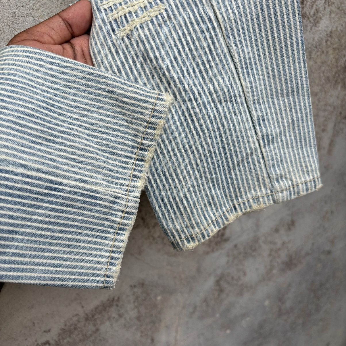 Japanese Brand × Vintage VINTAGE 90s HIKORY PANTS Size US 32 / EU 48 - 7 Thumbnail