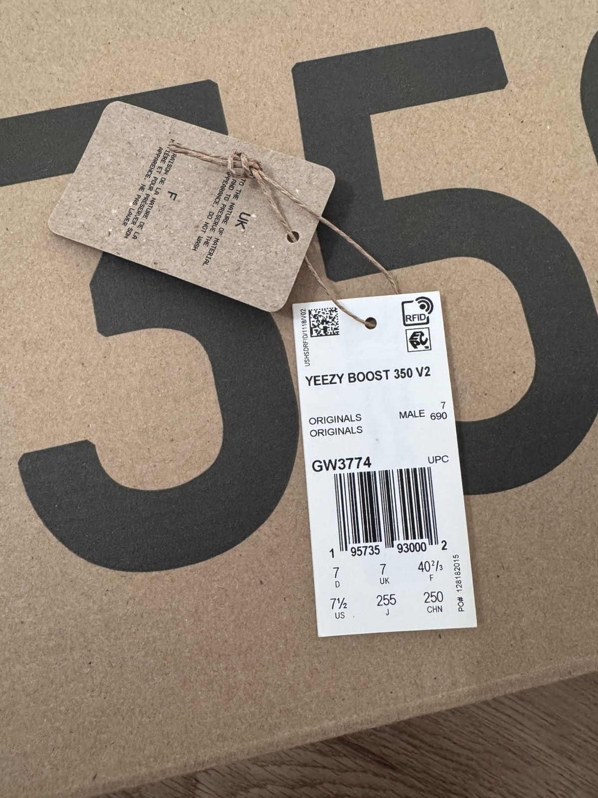 Adidas Adidas Yeezy Boost 350 V2 MX Rock Size US 7.5 / EU 40-41 - 16 Thumbnail