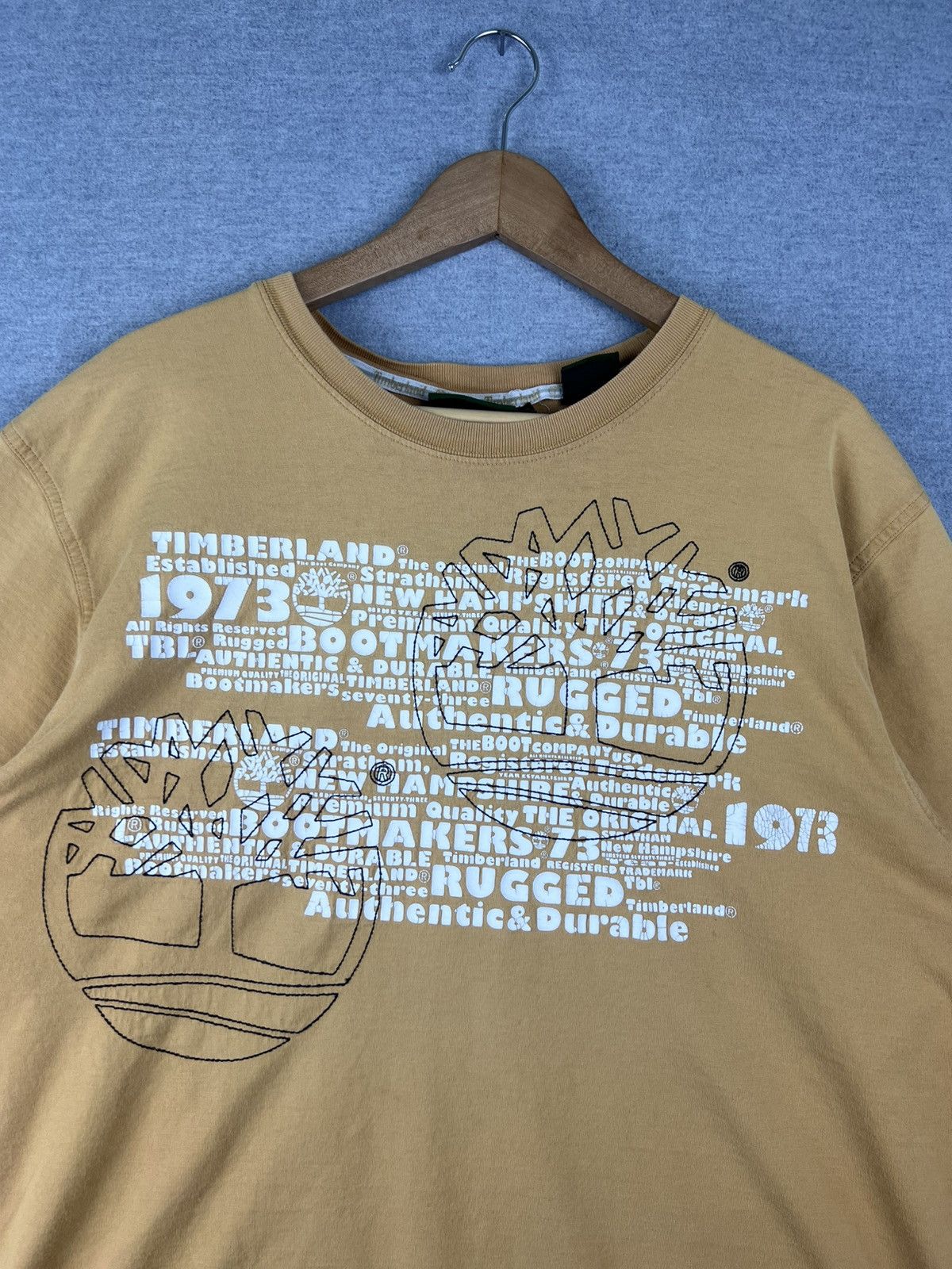 Vintage Vintage 90s Y2K Timberland Boot Camp Tree Grunge Shirt XXL Size US XXL / EU 58 / 5 - 1 Thumbnail