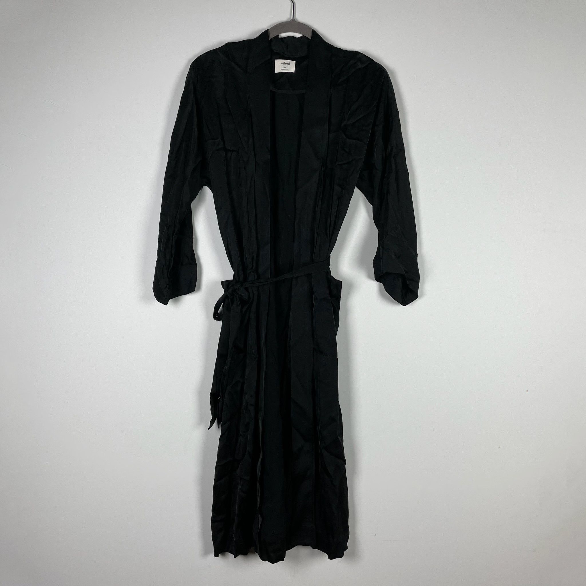 Aritzia Wilfred Aritzia Durante Duster Satin Half Sleeve Size XXS / US 00 / IT 34 - 1 Thumbnail