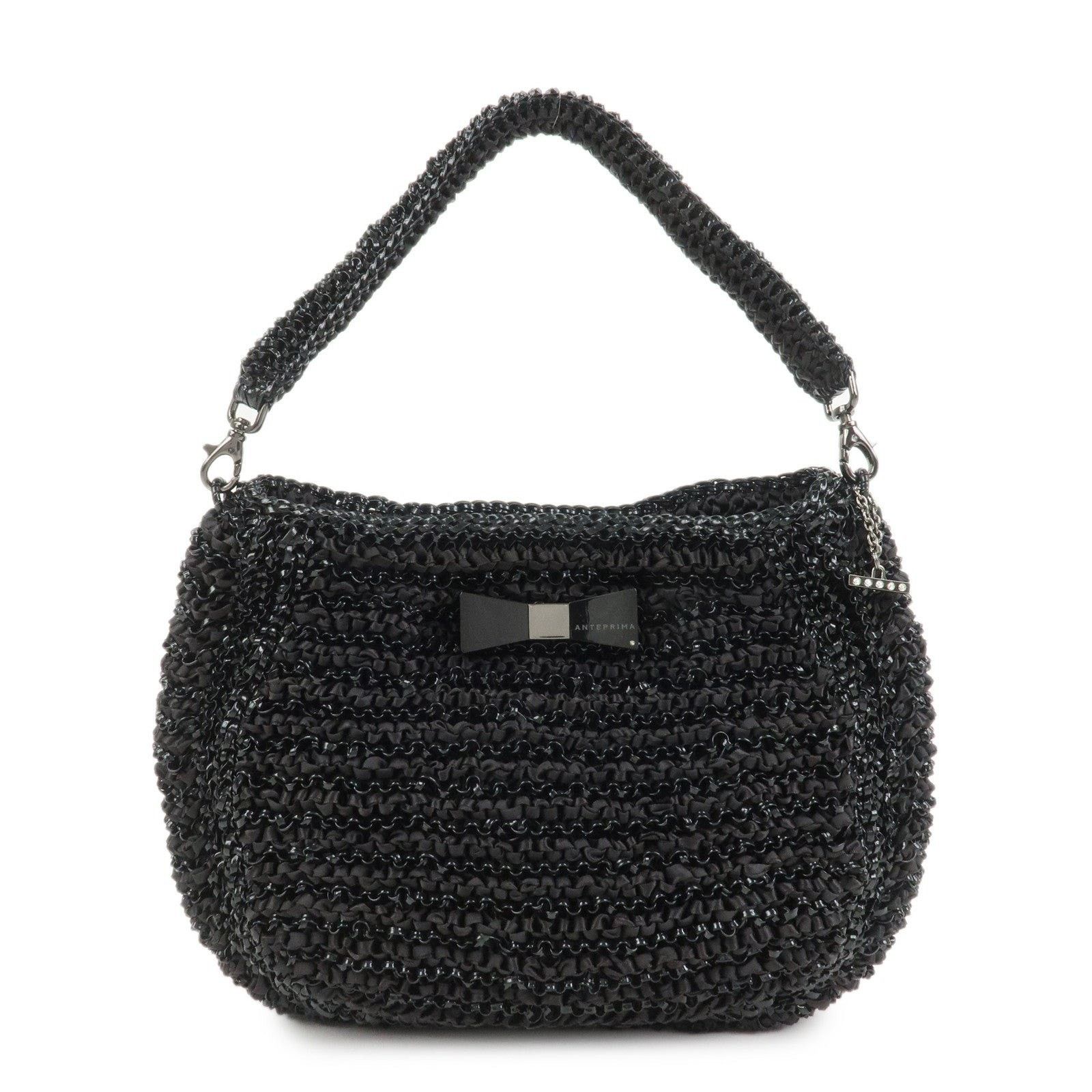ANTEPRIMA Anteprima Wire Bag PVC Shoulder Black Size ONE SIZE - 1 Thumbnail