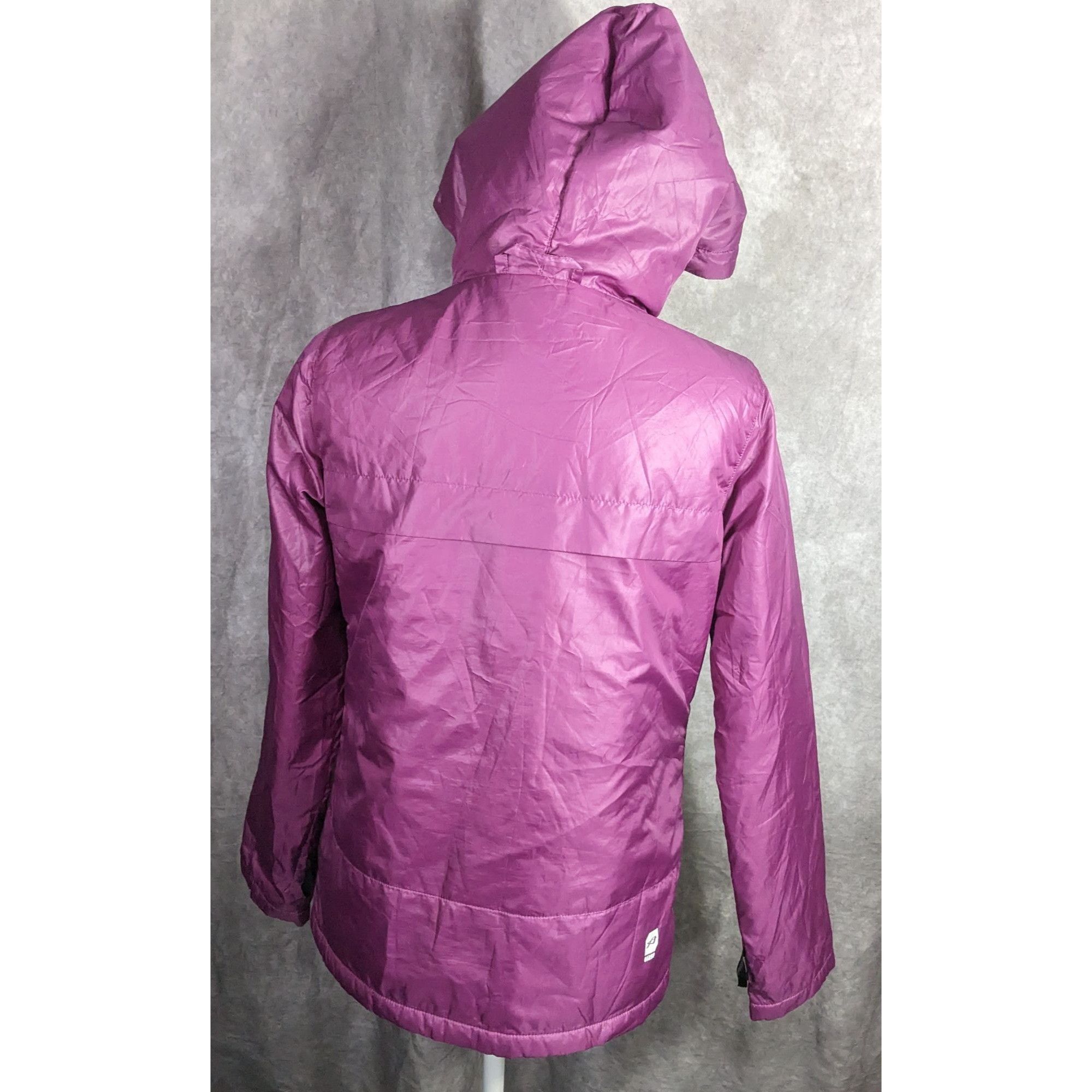 Orage Orage Womens Purple Hooded Ski Jacket Lightweight Waterproof Size S / US 4 / IT 40 - 10 Thumbnail