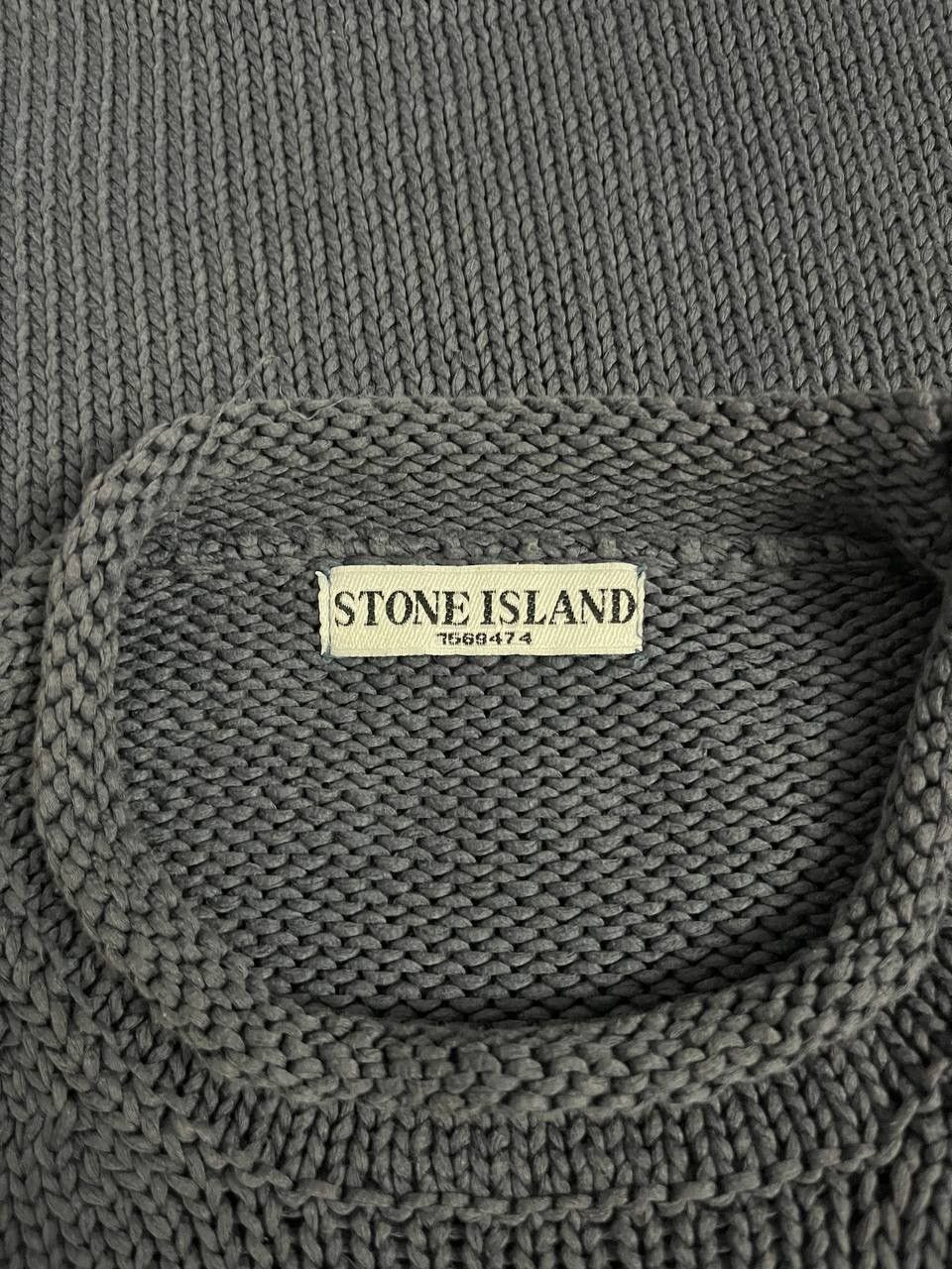 Stone Island Stone Island Sweater Navy Vintage Rare Size US L / EU 52-54 / 3 - 12 Thumbnail