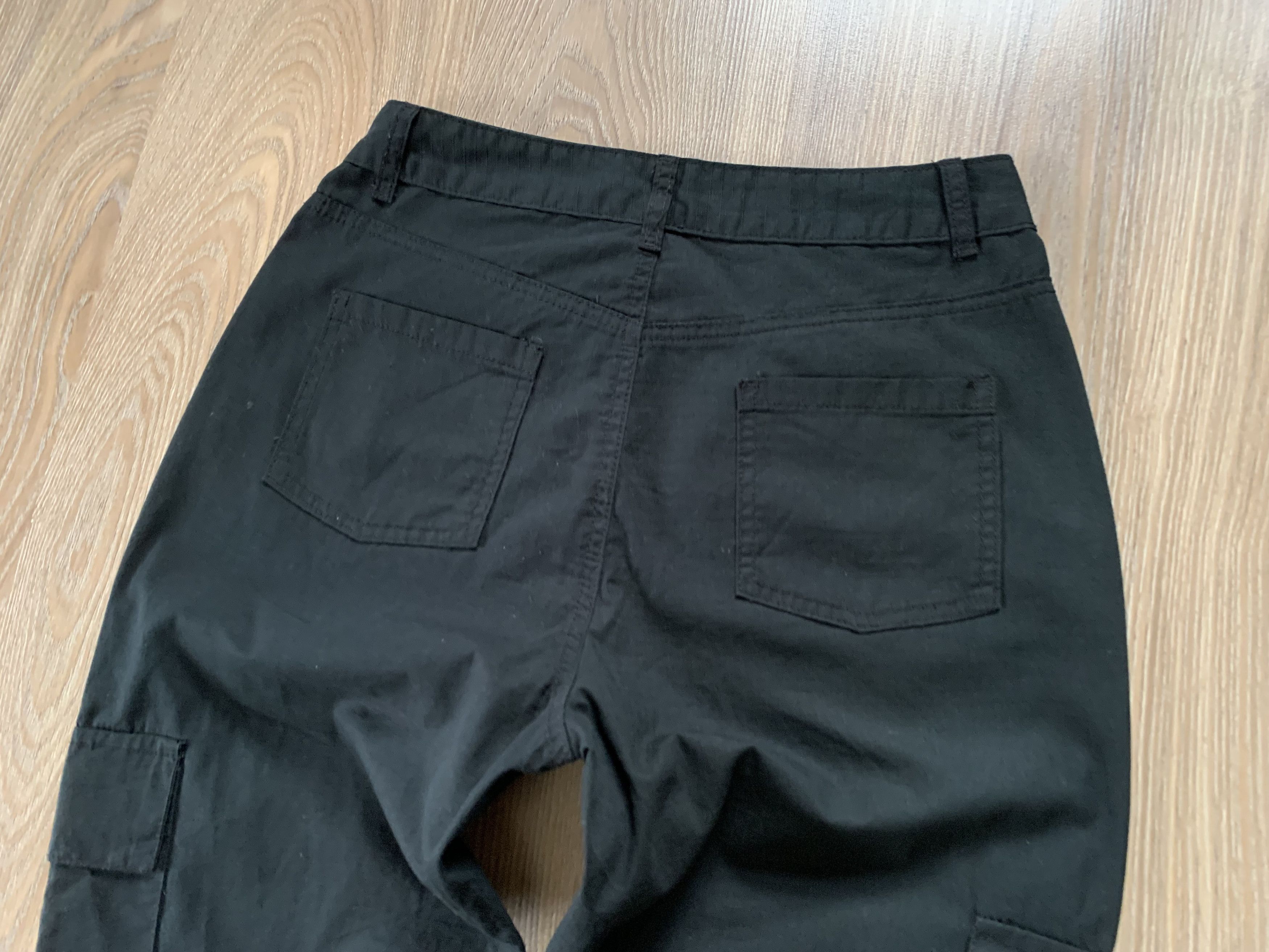 Baume & Mercier Mercier Mens Black Printed Cargo Pants Trouser Size US 29 - 6 Thumbnail