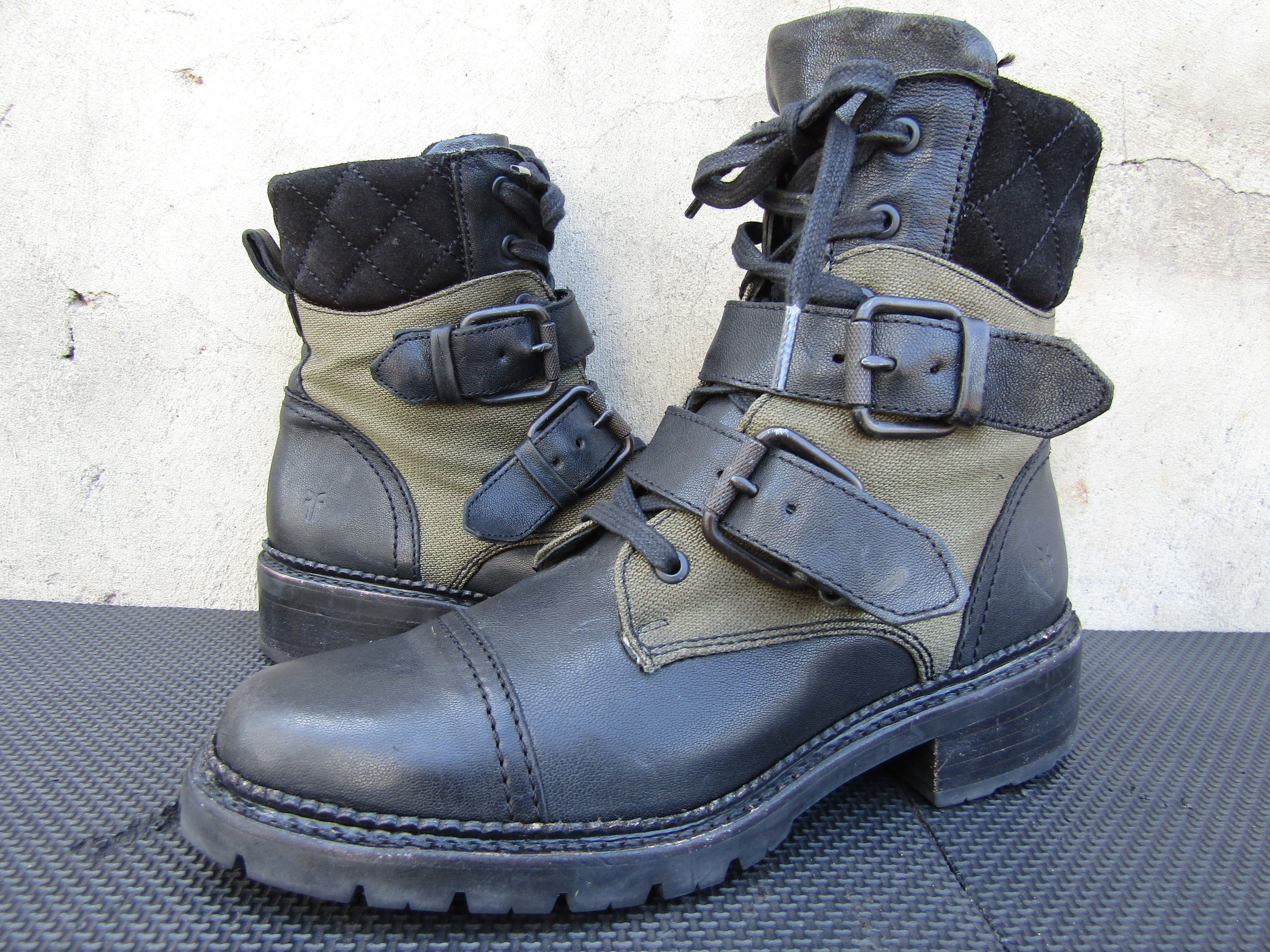Frye Scout Combat Boot Womens Work Utility Tactical
