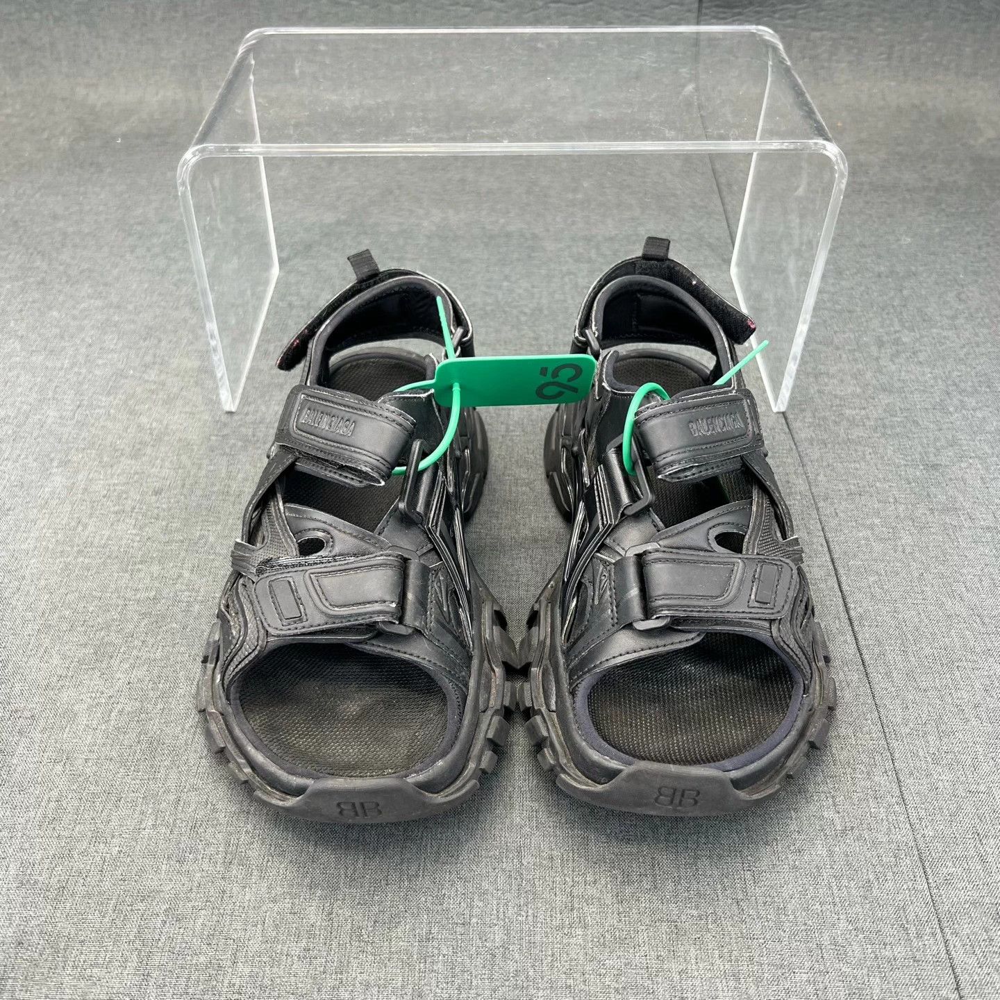 Balenciaga Balenciaga Track 2.0 Black Sandals 36 Size US 6 / IT 36 - 6 Thumbnail
