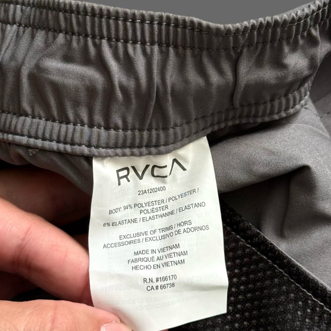 RVCA RVCA Kevin EW Men's Jogger Pant Charcoal Gray Size XL NWT Size US 35 - 5 Thumbnail