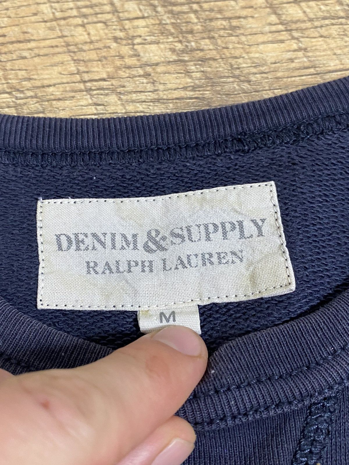 Denim & Supply Ralph Lauren Denim & Supply Ralph Lauren Sweatshirt M: Vintage Moto Size US M / EU 48-50 / 2 - 3 Thumbnail
