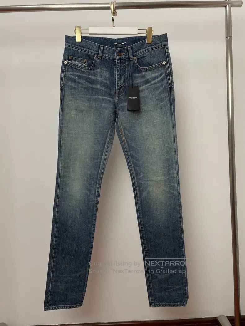 Saint Laurent Paris Saint Laurent Paris Denim Jeans Size US 31 - 1 Thumbnail