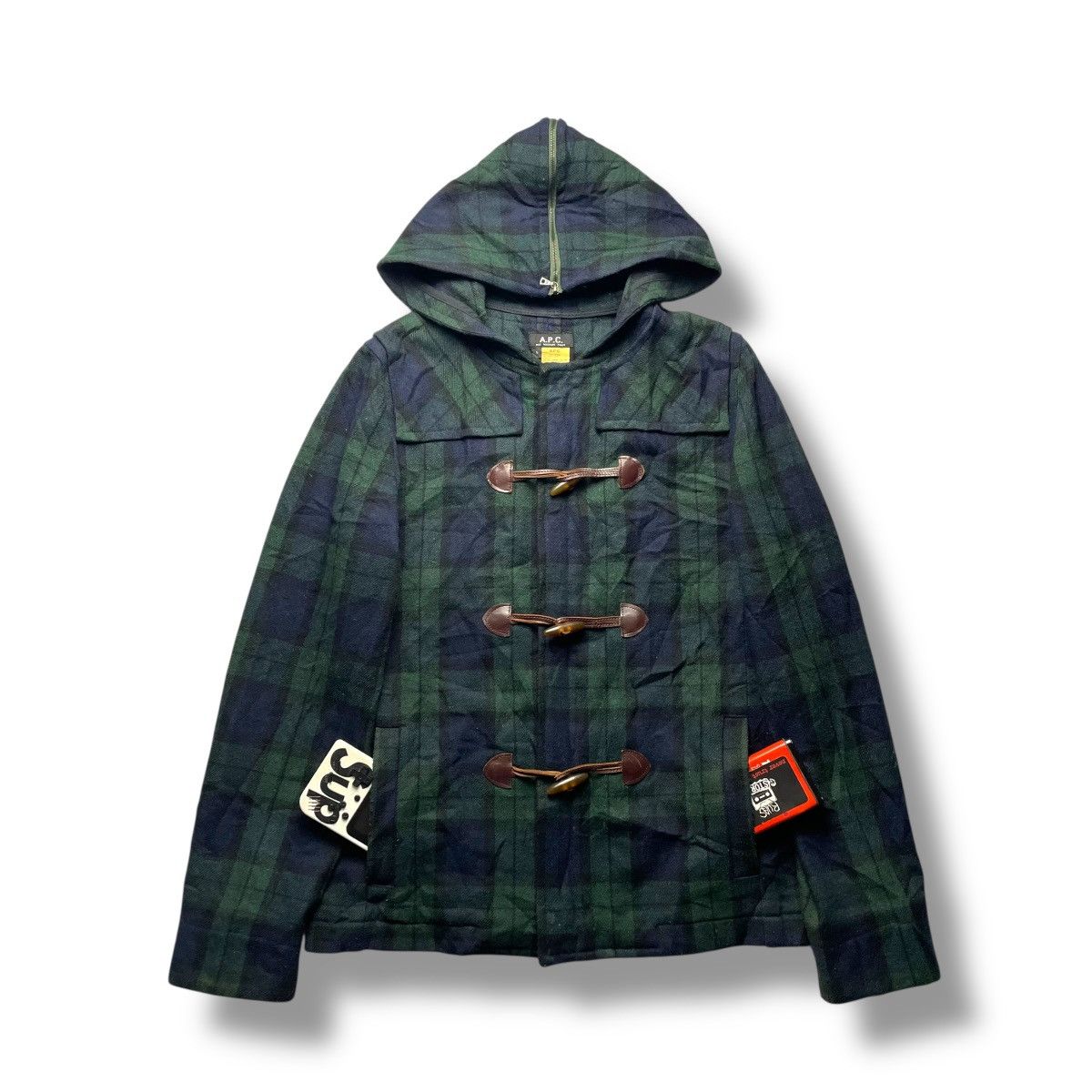 A.P.C. VINTAGE A.P.C RUE MADAME PARIS DUFFLE COAT JACKET Size US S / EU 44-46 / 1 - 1 Thumbnail