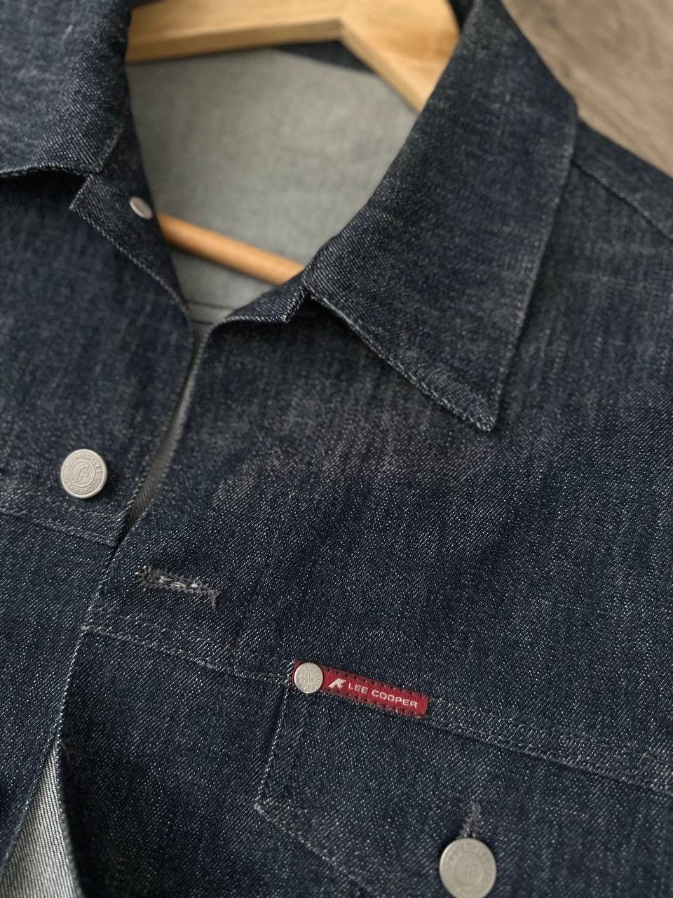 Japanese Brand × Vintage Lee Cooper Denim Blue Jacket Very Tenacious Denim Size US M / EU 48-50 / 2 - 11 Thumbnail